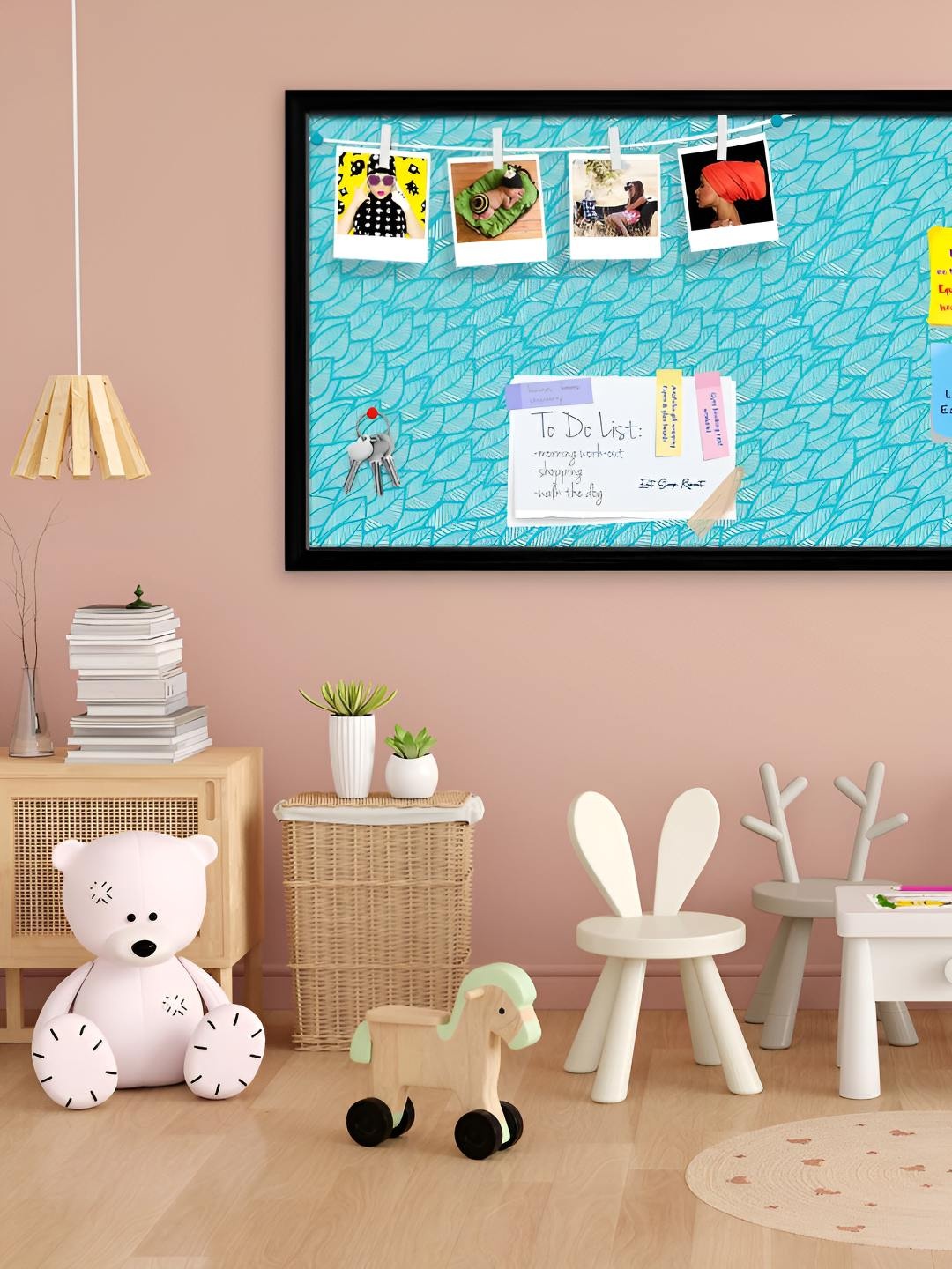 

ArtzFolio Wooden Notice Pin Board, Multi