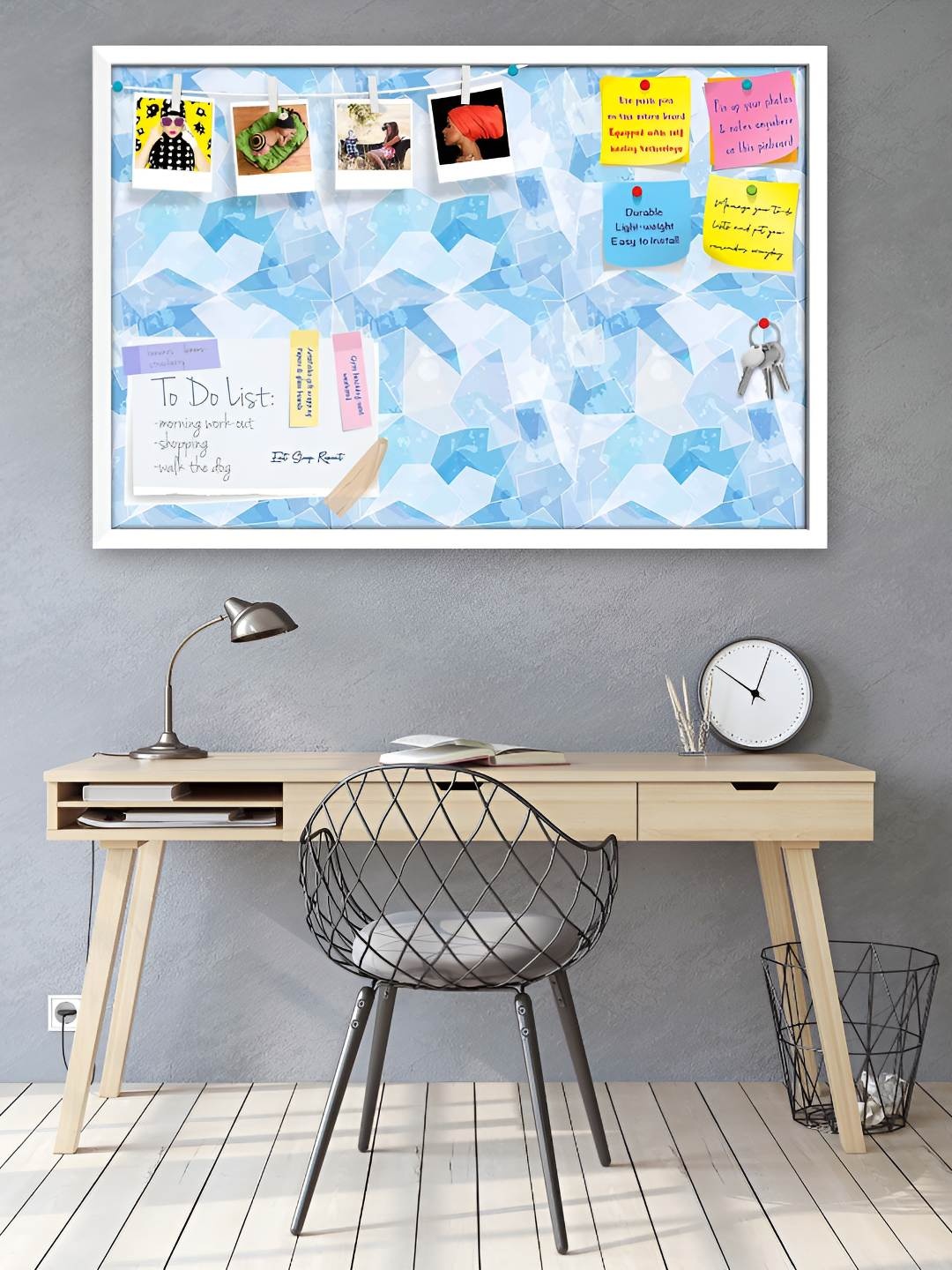 

ArtzFolio Wooden Notice Board, Multi