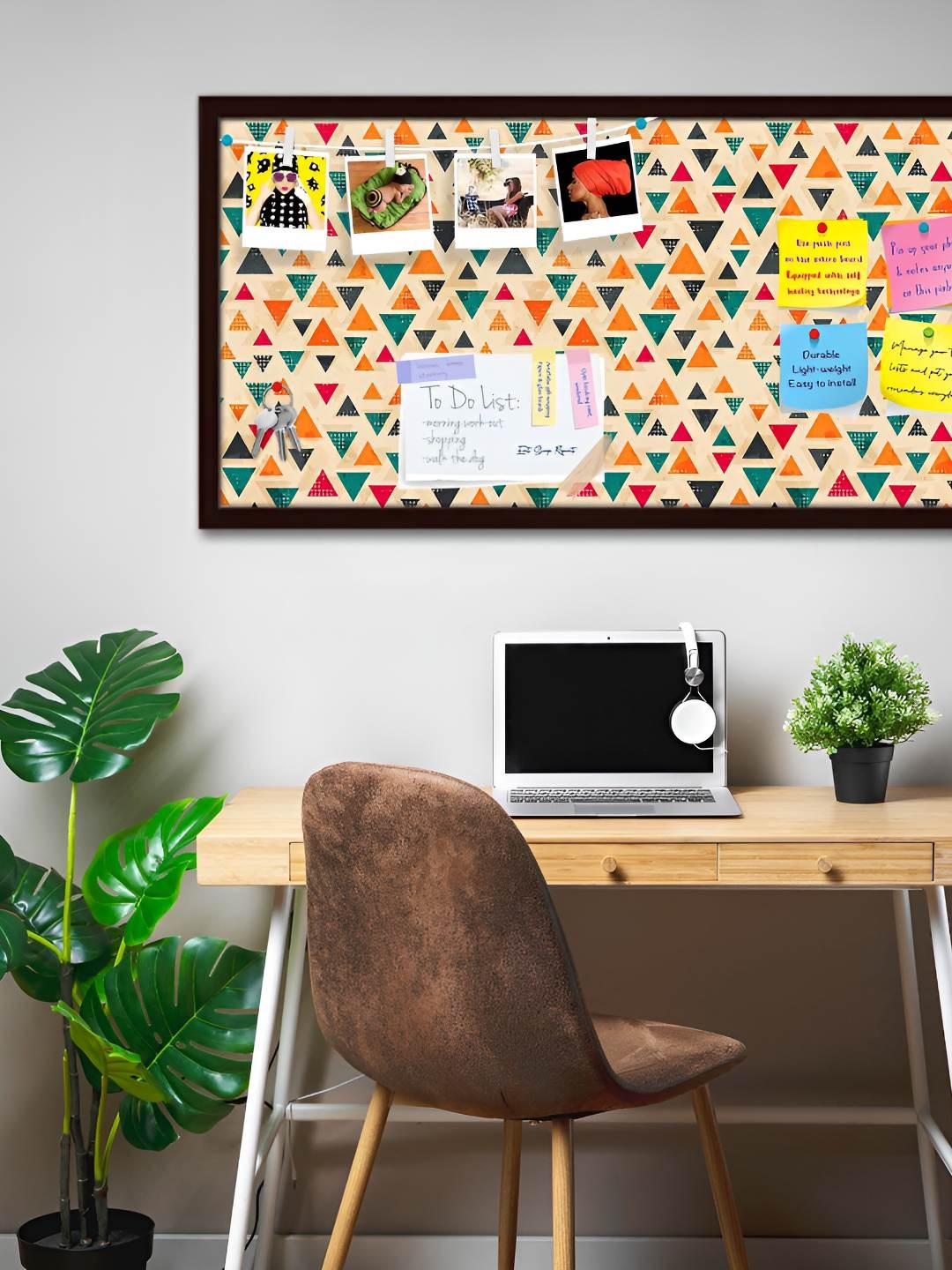 

ArtzFolio Wooden Notice Pin Board, Multi
