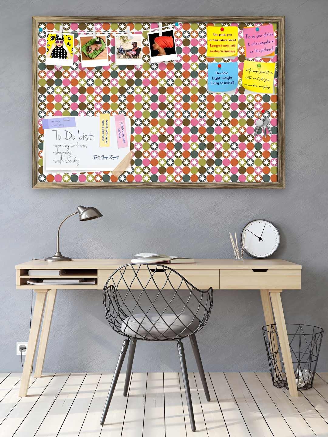 

ArtzFolio Wooden Notice Pin Board, Multi