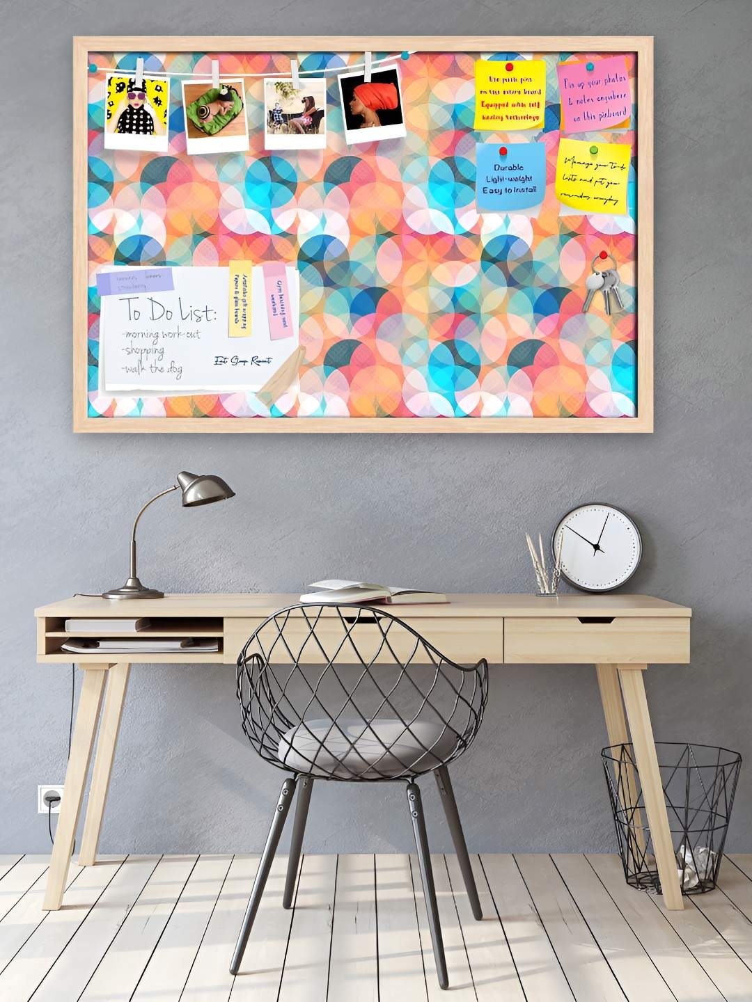 

ArtzFolio Wooden Notice Board, Multi