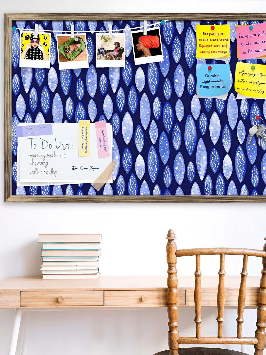 

ArtzFolio Wooden Notice Pin Board, Multi