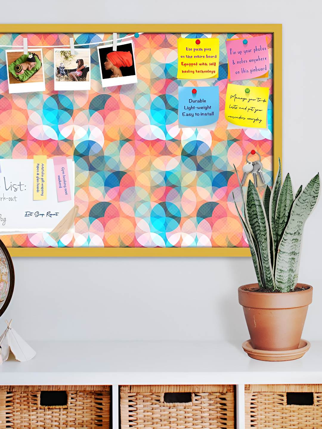 

ArtzFolio Wooden Notice Board, Multi