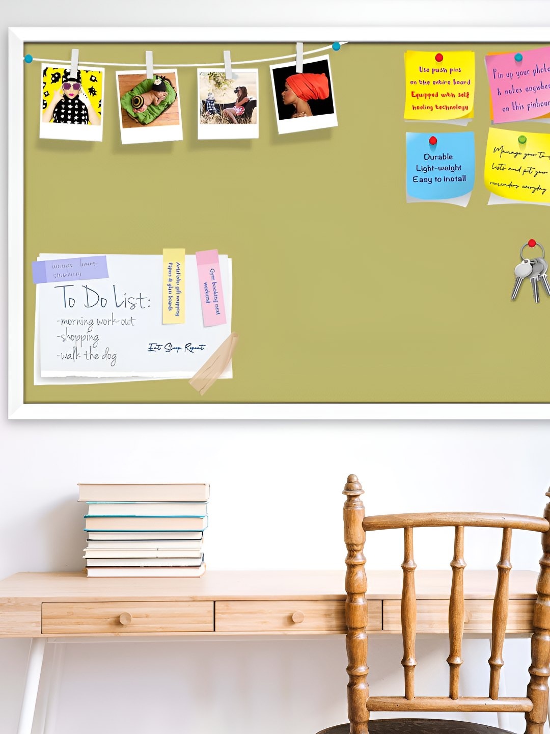 

ArtzFolio Wooden Notice Pin Board, Yellow