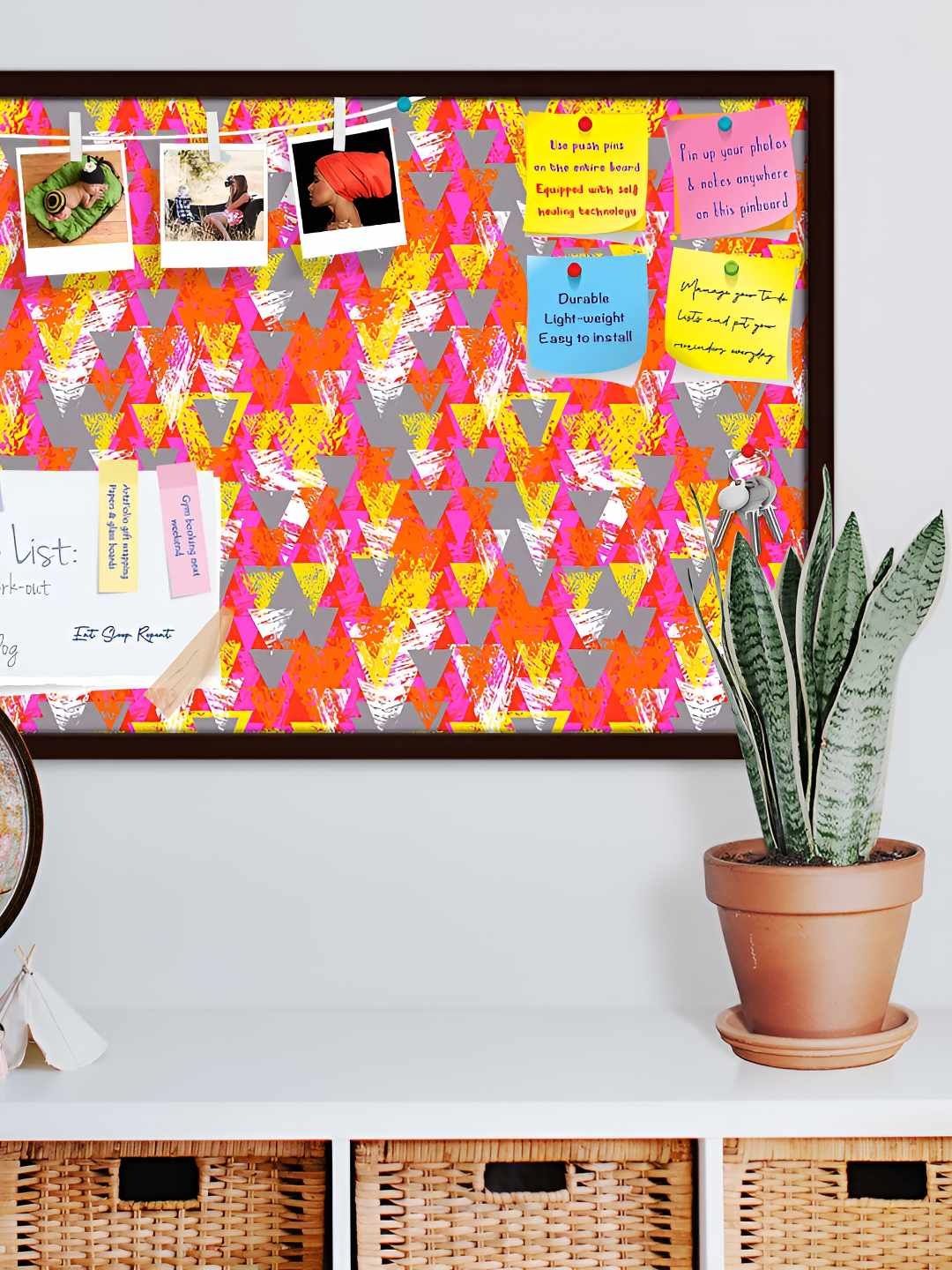 

ArtzFolio Wooden Notice Board, Multi
