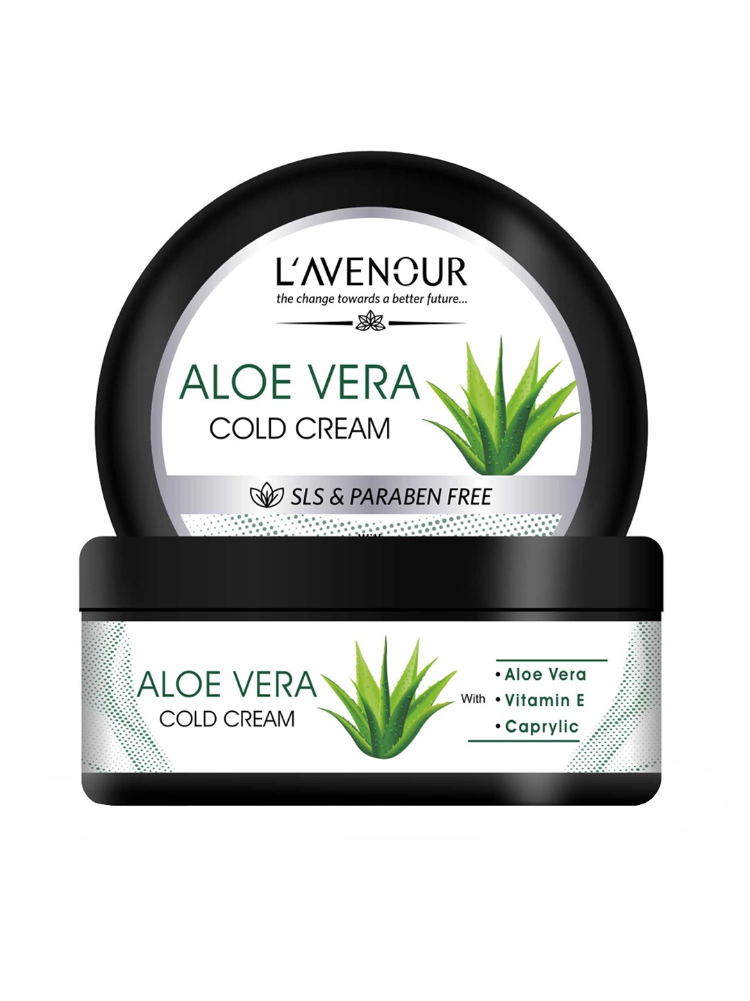 

L'AVENOUR Aloe Vera Deep Moisturization Cold Cream For Dry Skin - 100 ml, White