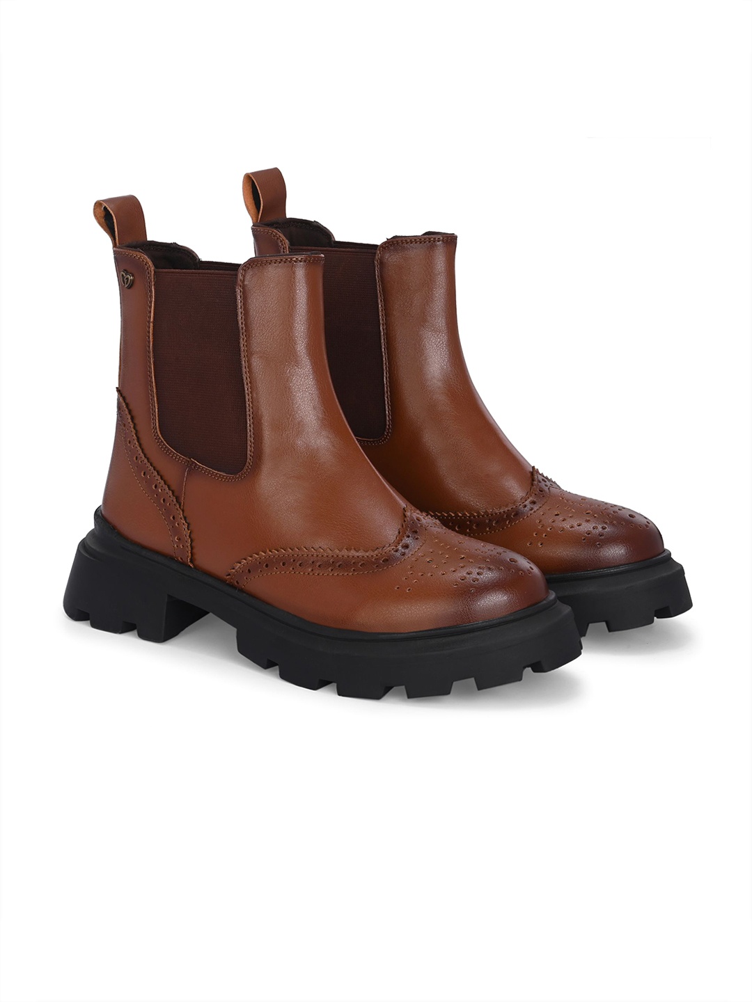 

Delize Men Lightweight Chelsea Boots, Tan
