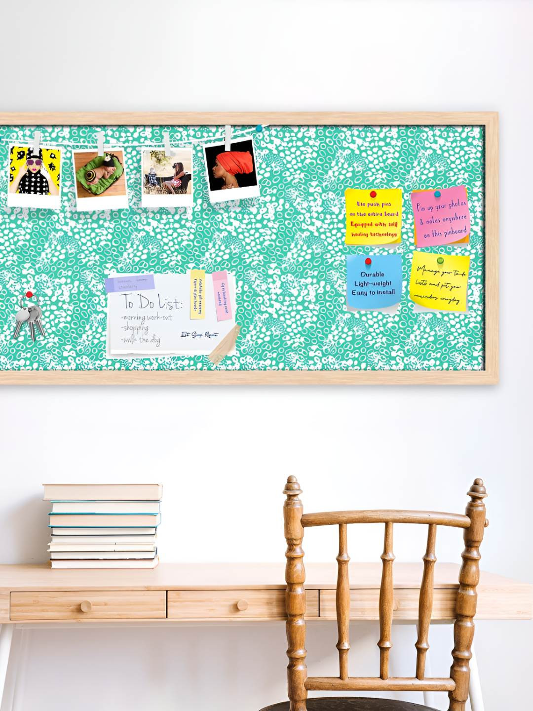 

ArtzFolio Wooden Notice Pin Board, Multi