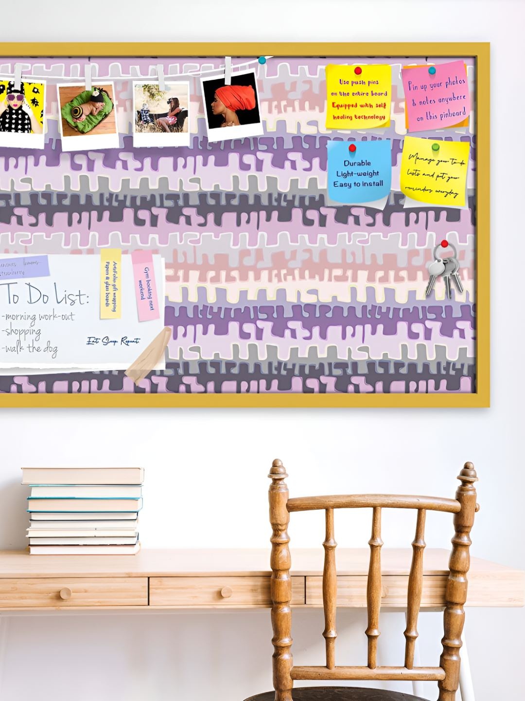 

ArtzFolio Wooden Notice Board, Multi