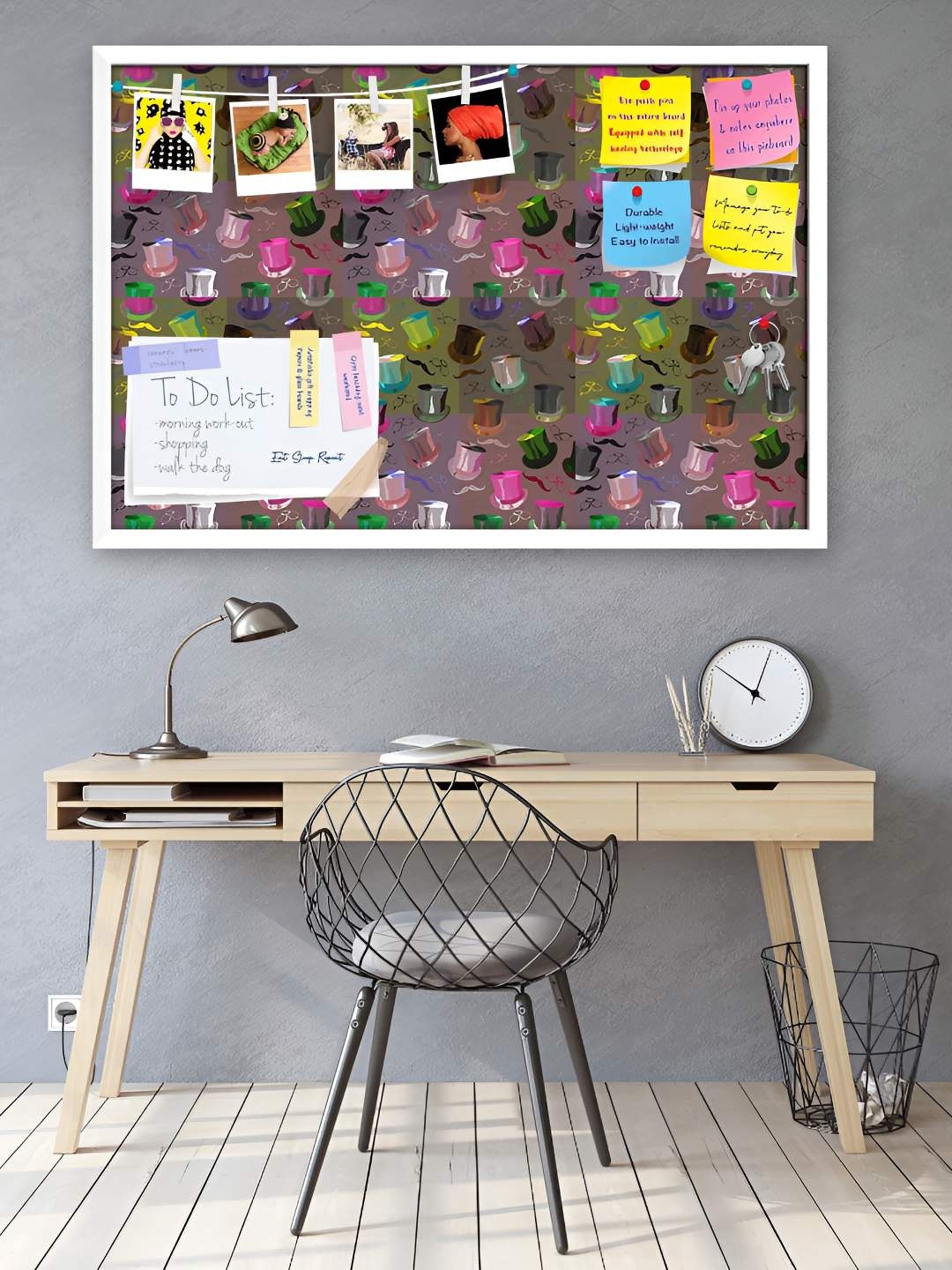 

ArtzFolio Wooden Notice Board, Multi