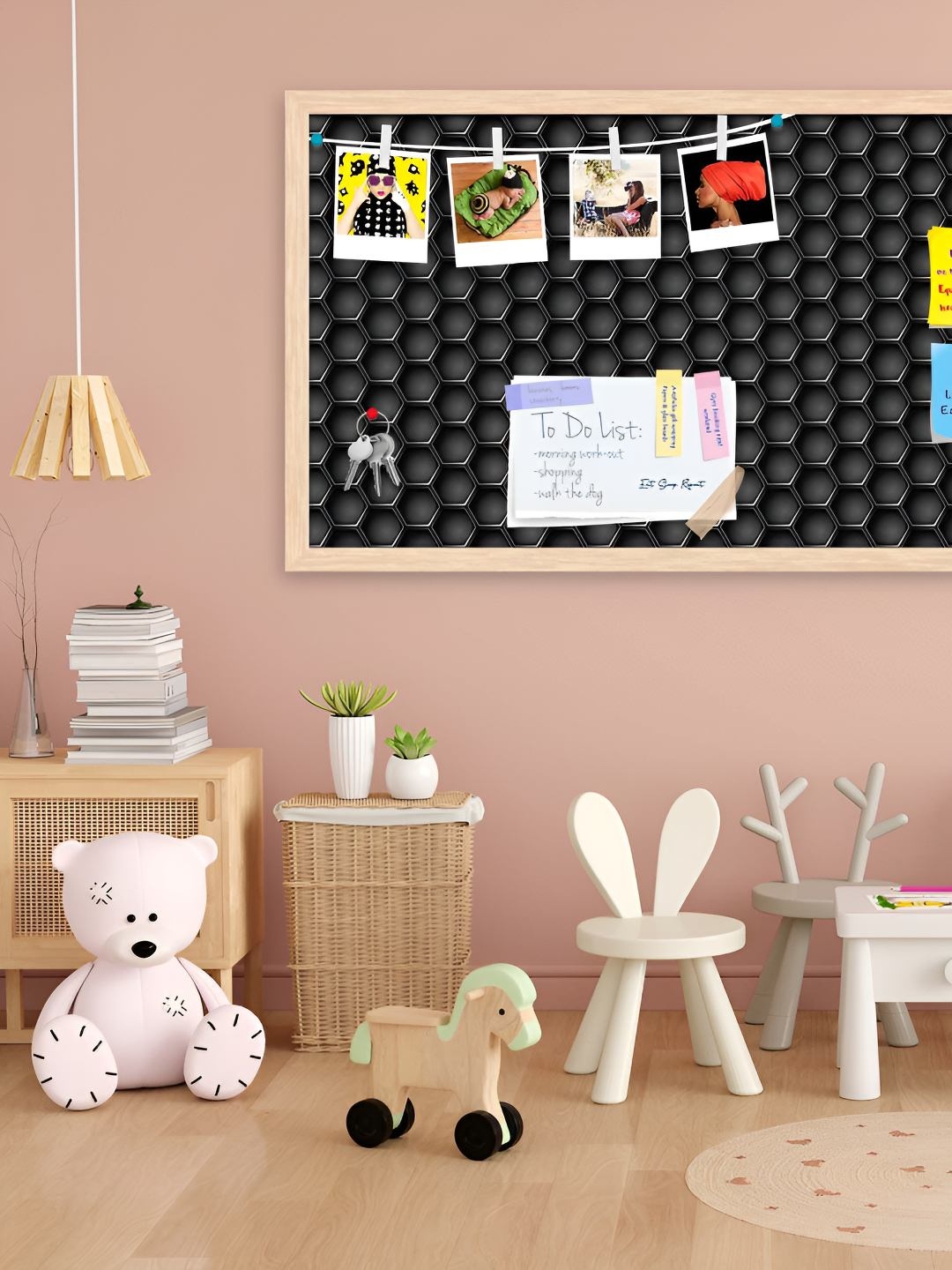 

ArtzFolio Wooden Notice Board, Multi