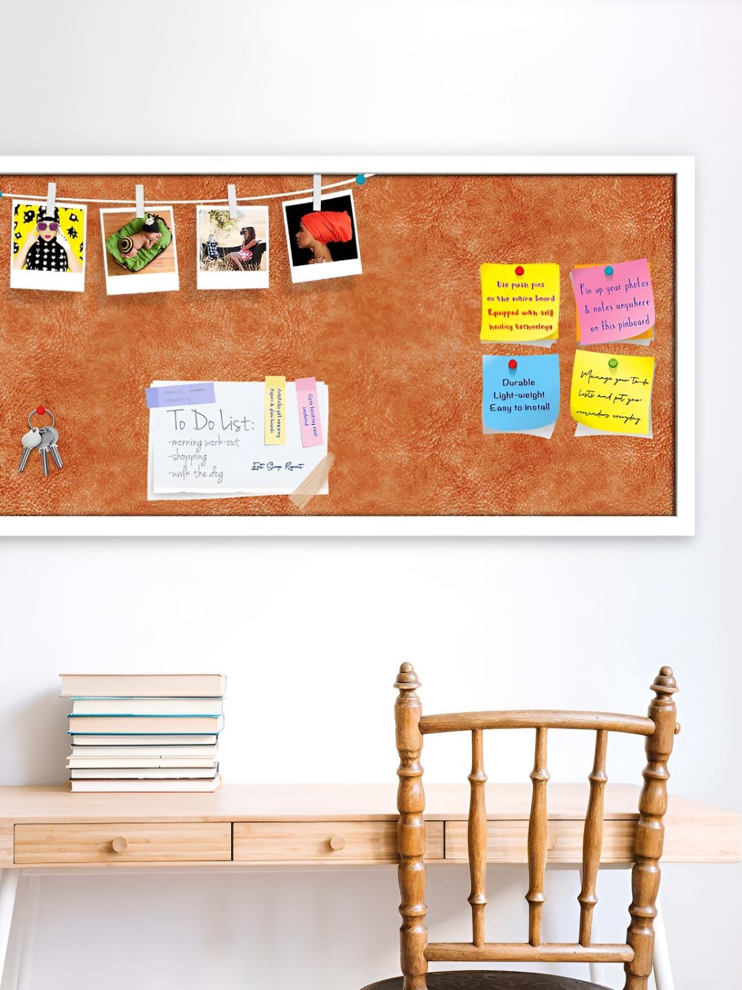 

ArtzFolio Wooden Notice Pin Board, Multi