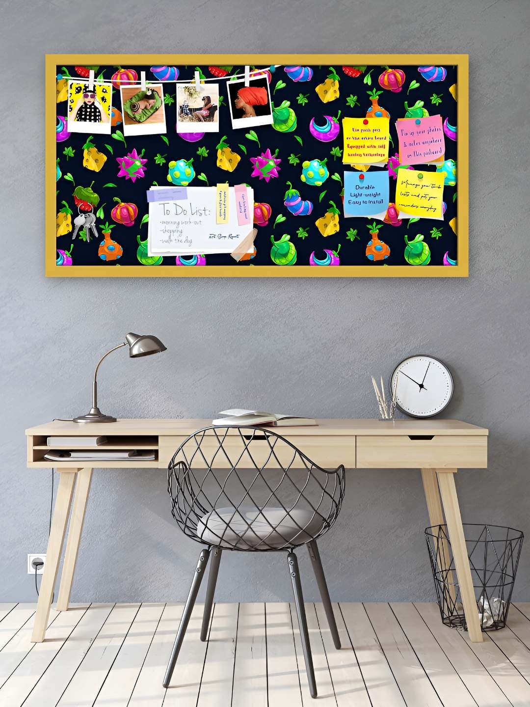 

ArtzFolio Wooden Notice Board, Multi