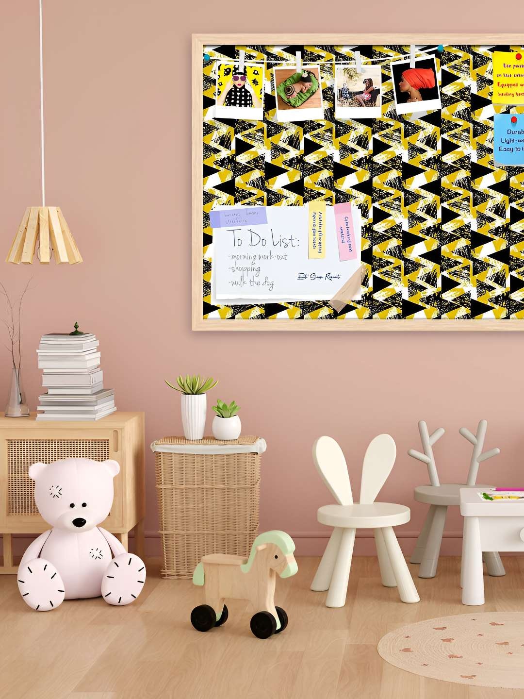 

ArtzFolio Wooden Notice Board, Multi