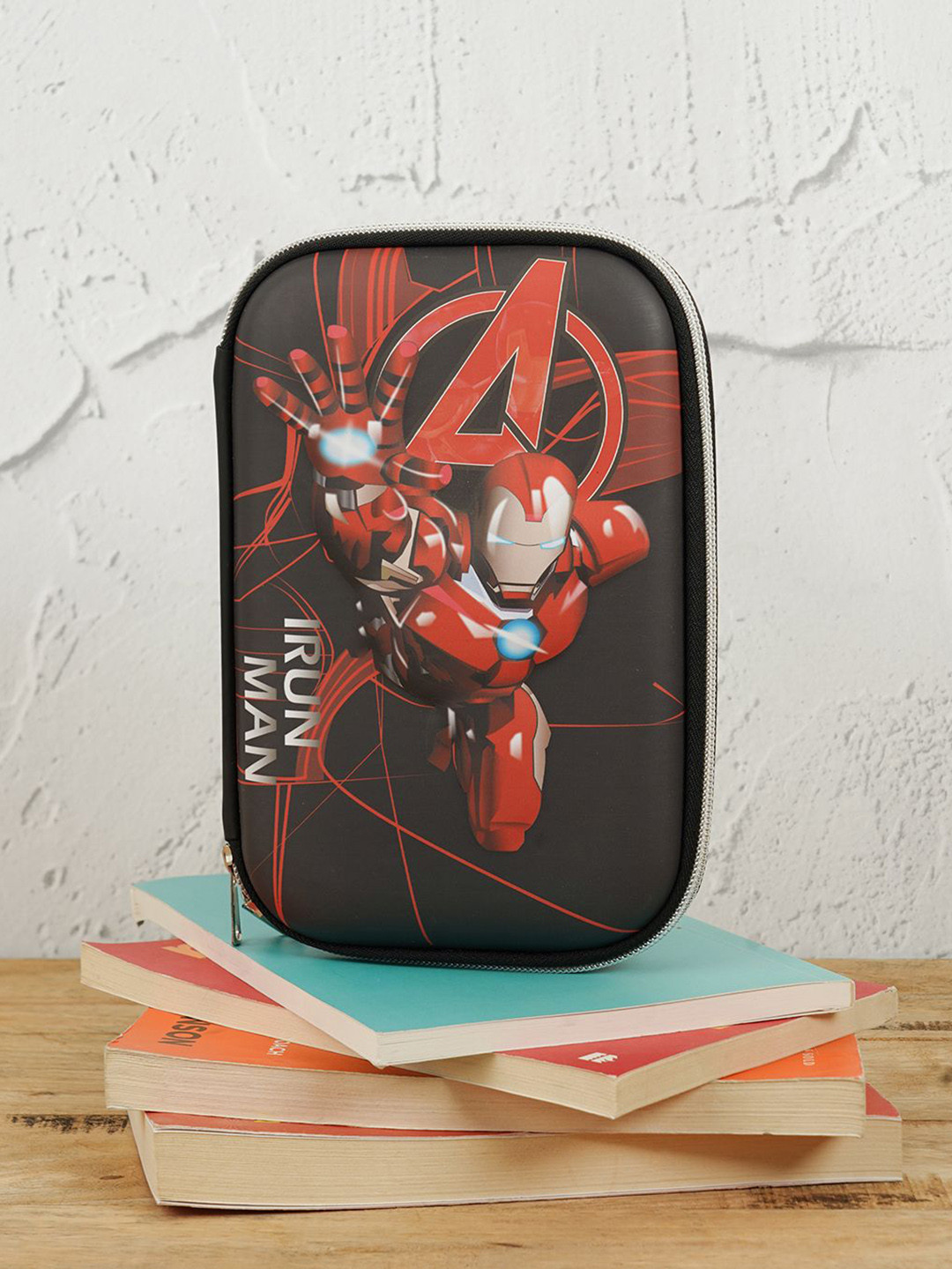 

ilearnngrow Black and Red Self Design Pen Cases and Pouches Stationery