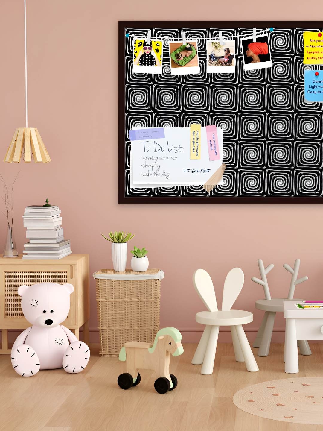 

ArtzFolio Wooden Notice Board, Multi
