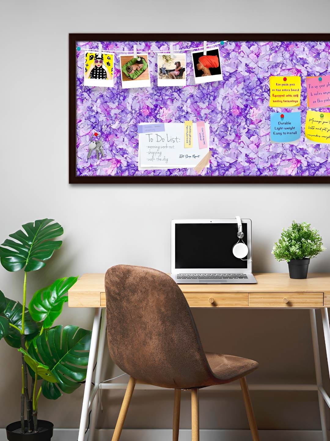 

ArtzFolio Wooden Notice Pin Board, Multi