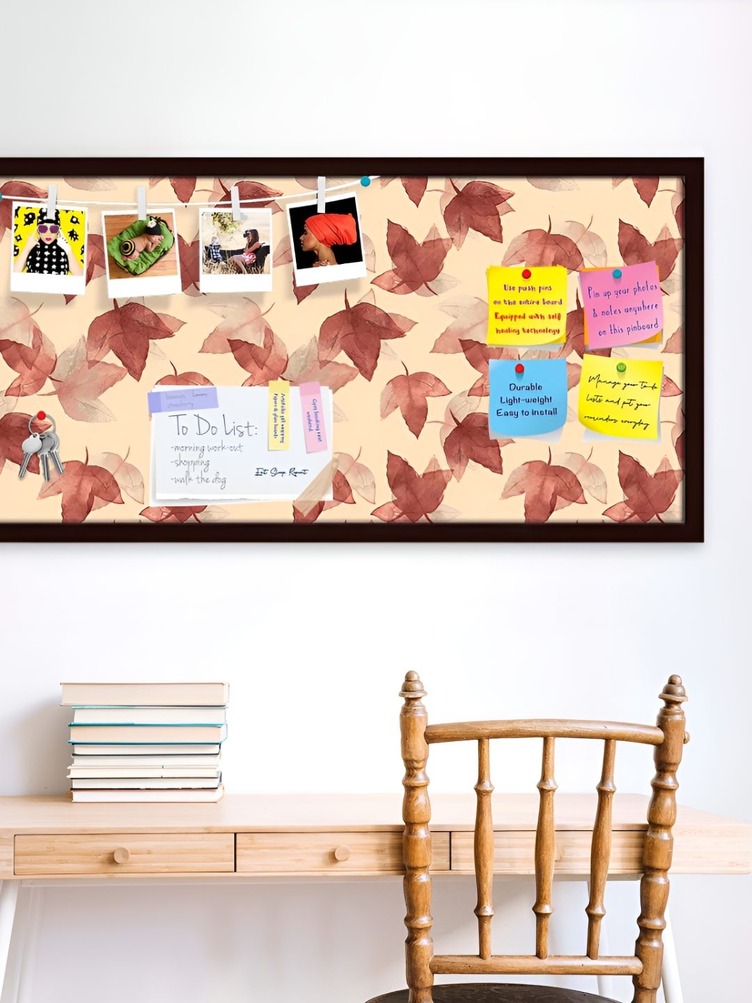 

ArtzFolio Wooden Notice Pin Board, Multi