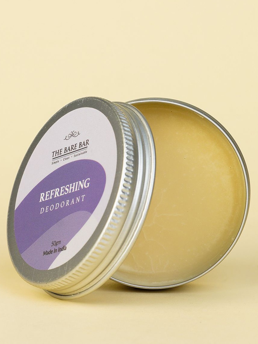 

The Bare Bar Refreshing Deodorant- 50 g, Cream