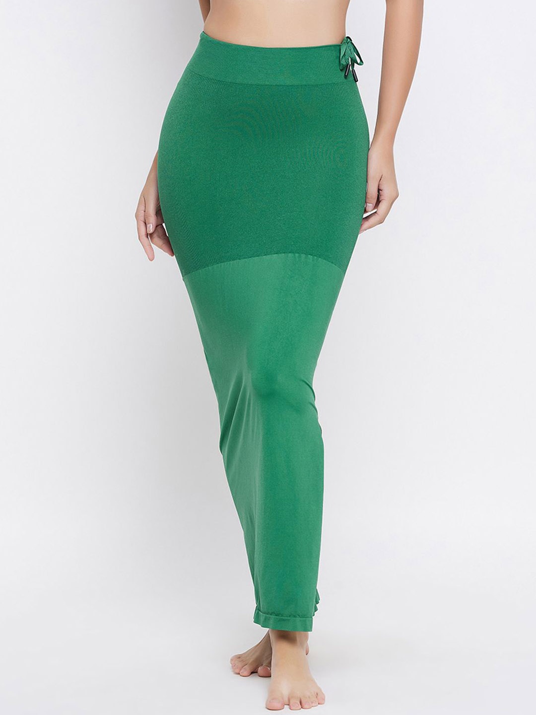 

Clovia Women Mid-Rise Saree Shapewear, Green