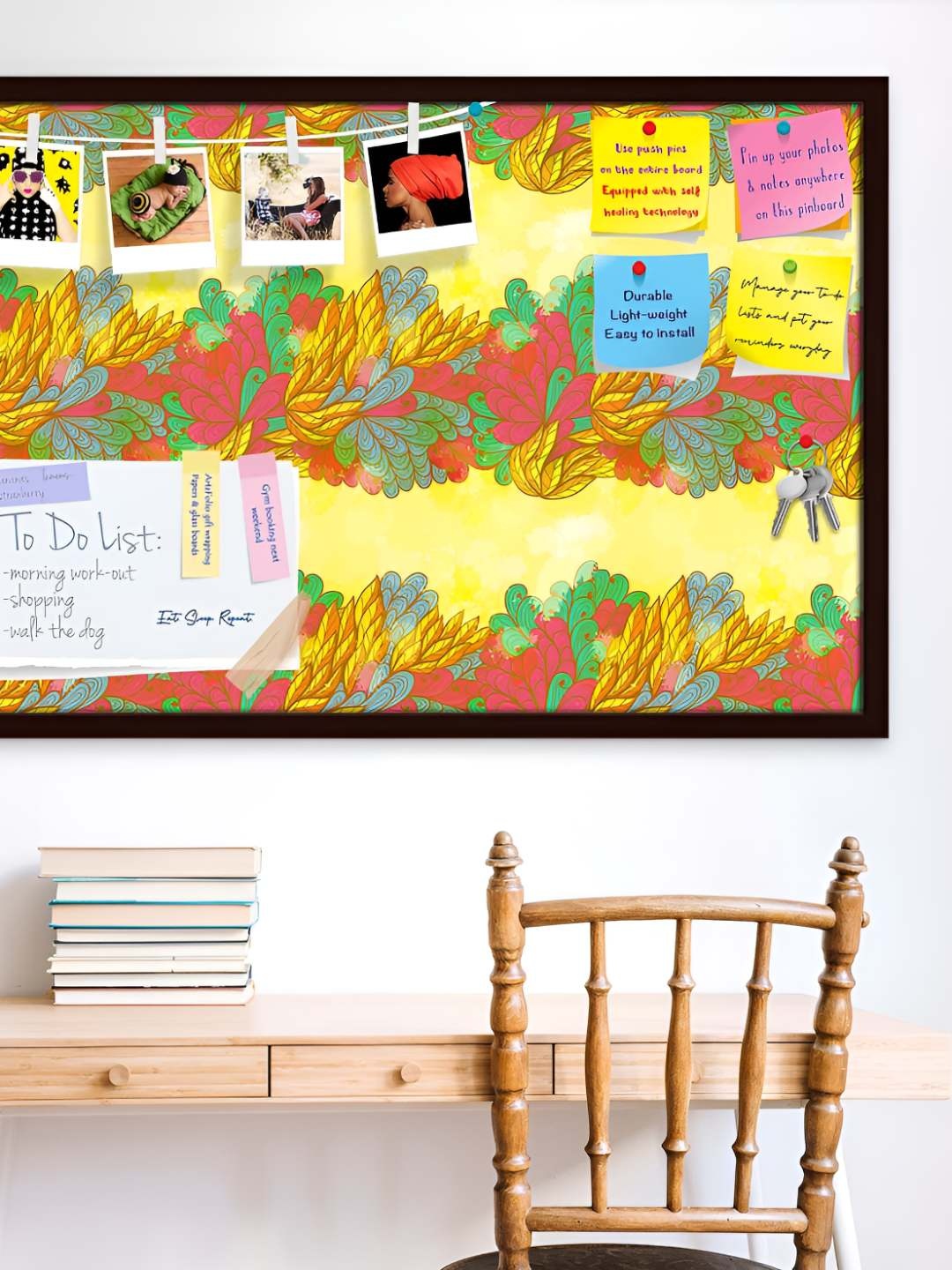 

ArtzFolio Wooden Notice Board, Multi