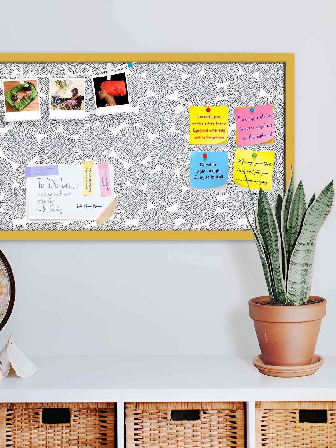 

ArtzFolio Wooden Notice Pin Board, Multi