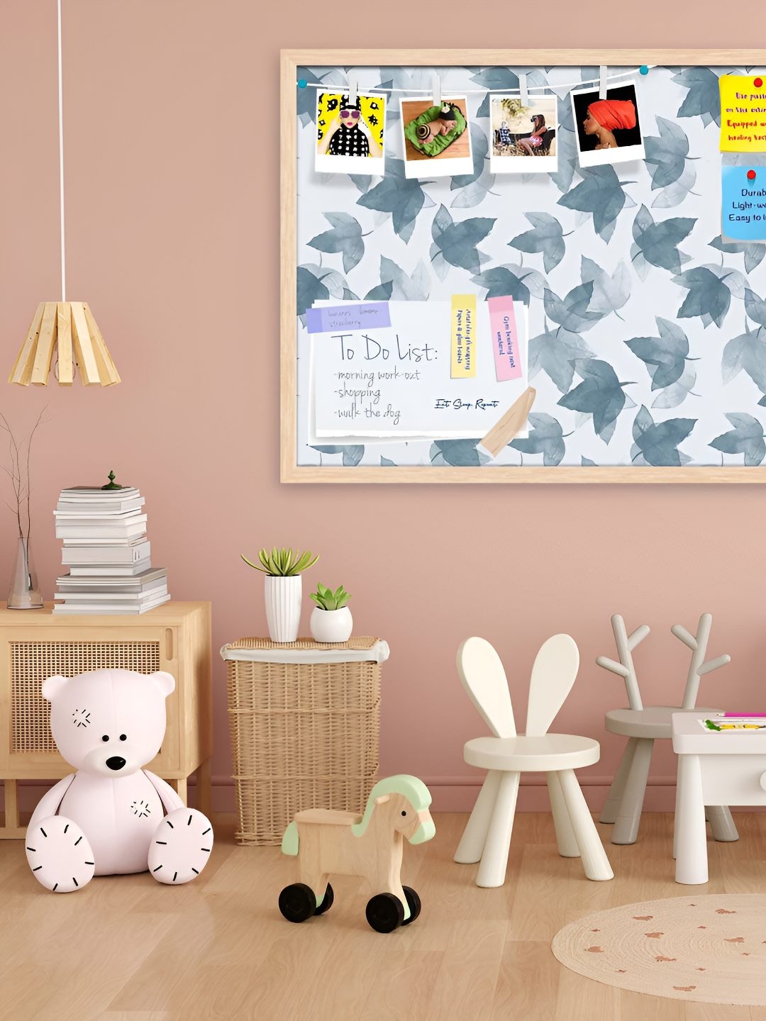 

ArtzFolio Wooden Notice Pin Board, Multi