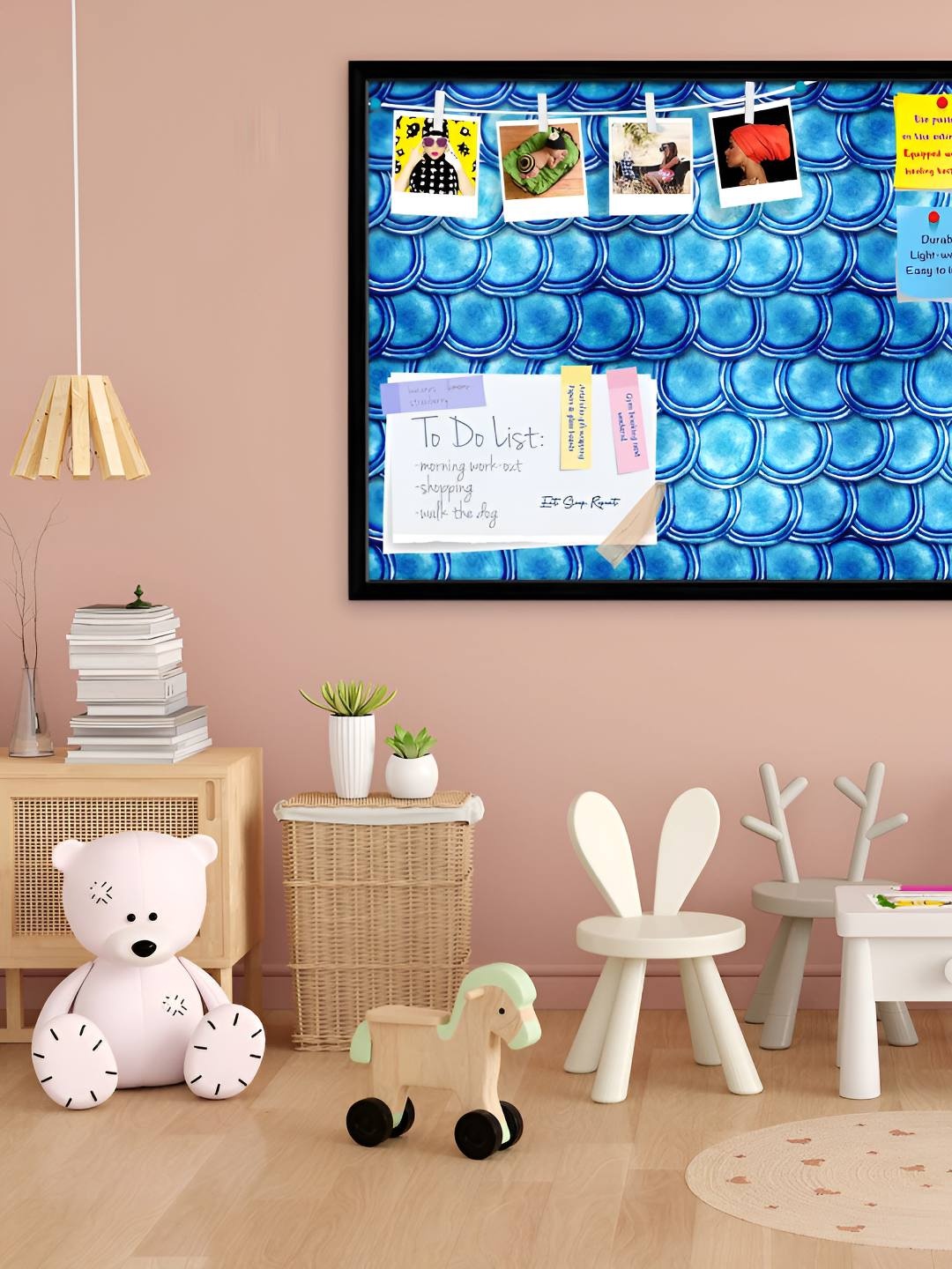 

ArtzFolio Wooden Notice Board, Multi