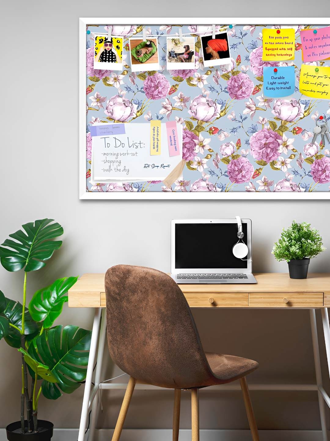 

ArtzFolio Wooden Notice Pin Board, Multi