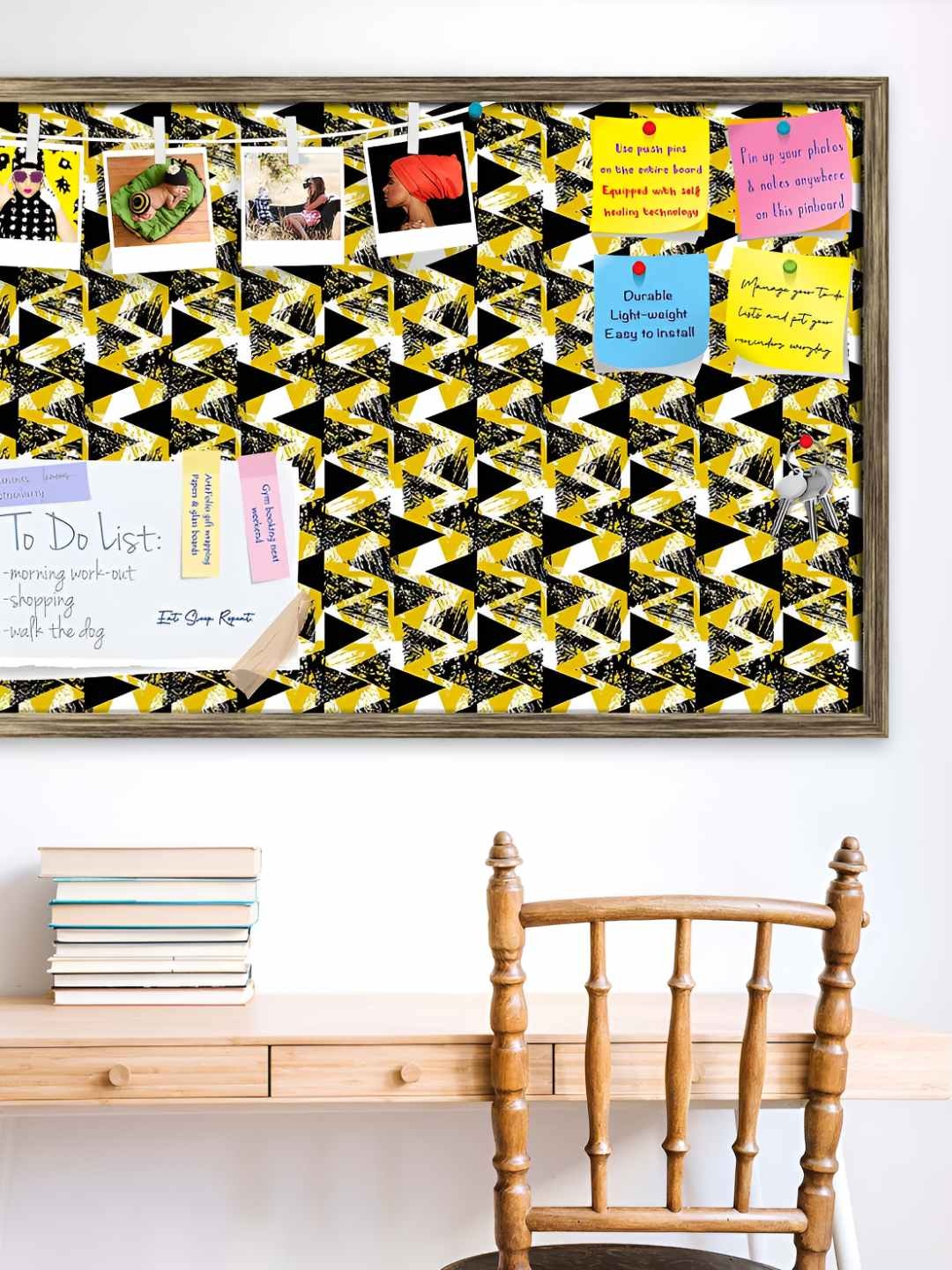 

ArtzFolio Wooden Notice Board, Multi