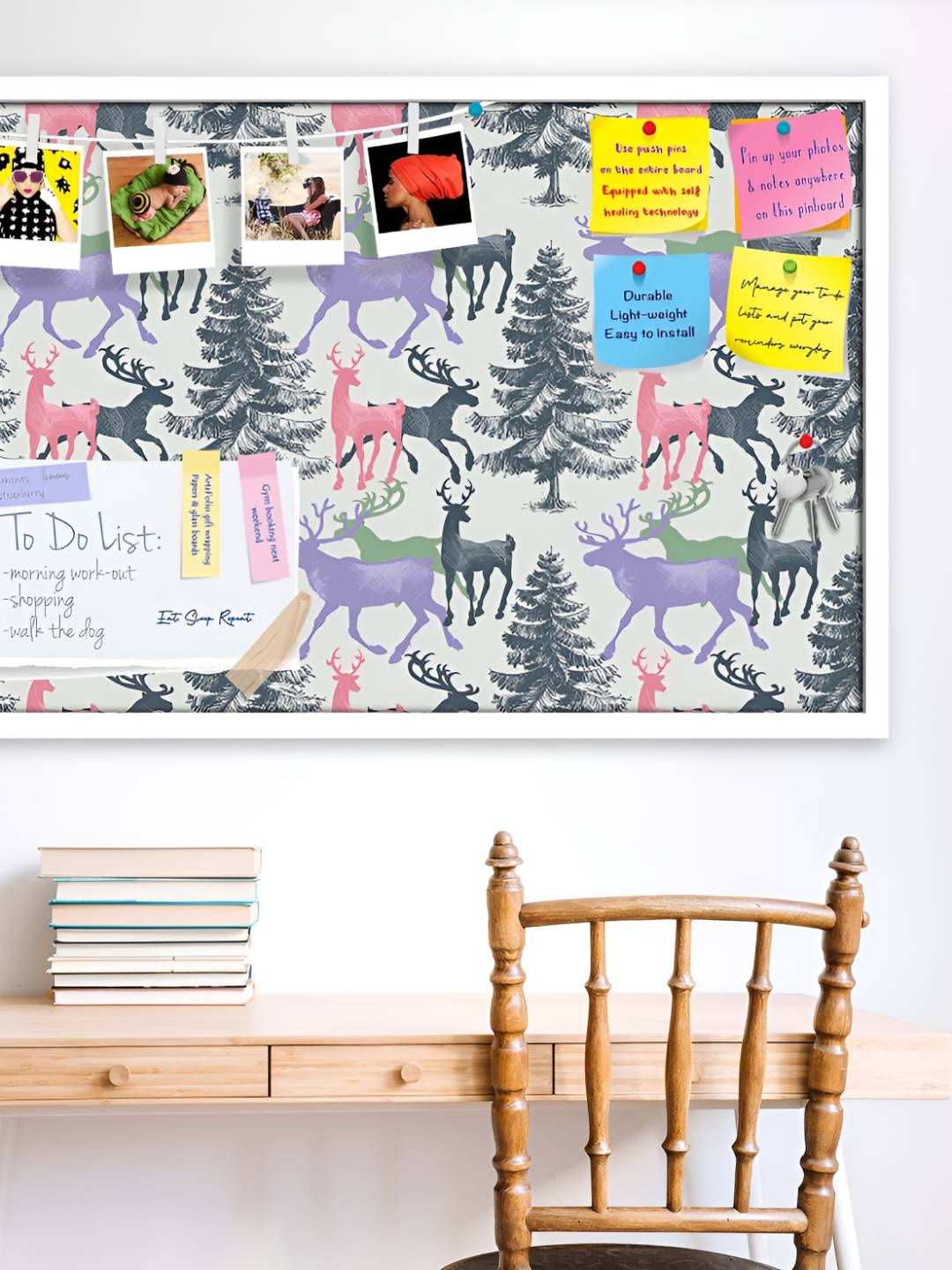 

ArtzFolio Wooden Notice Board, Multi