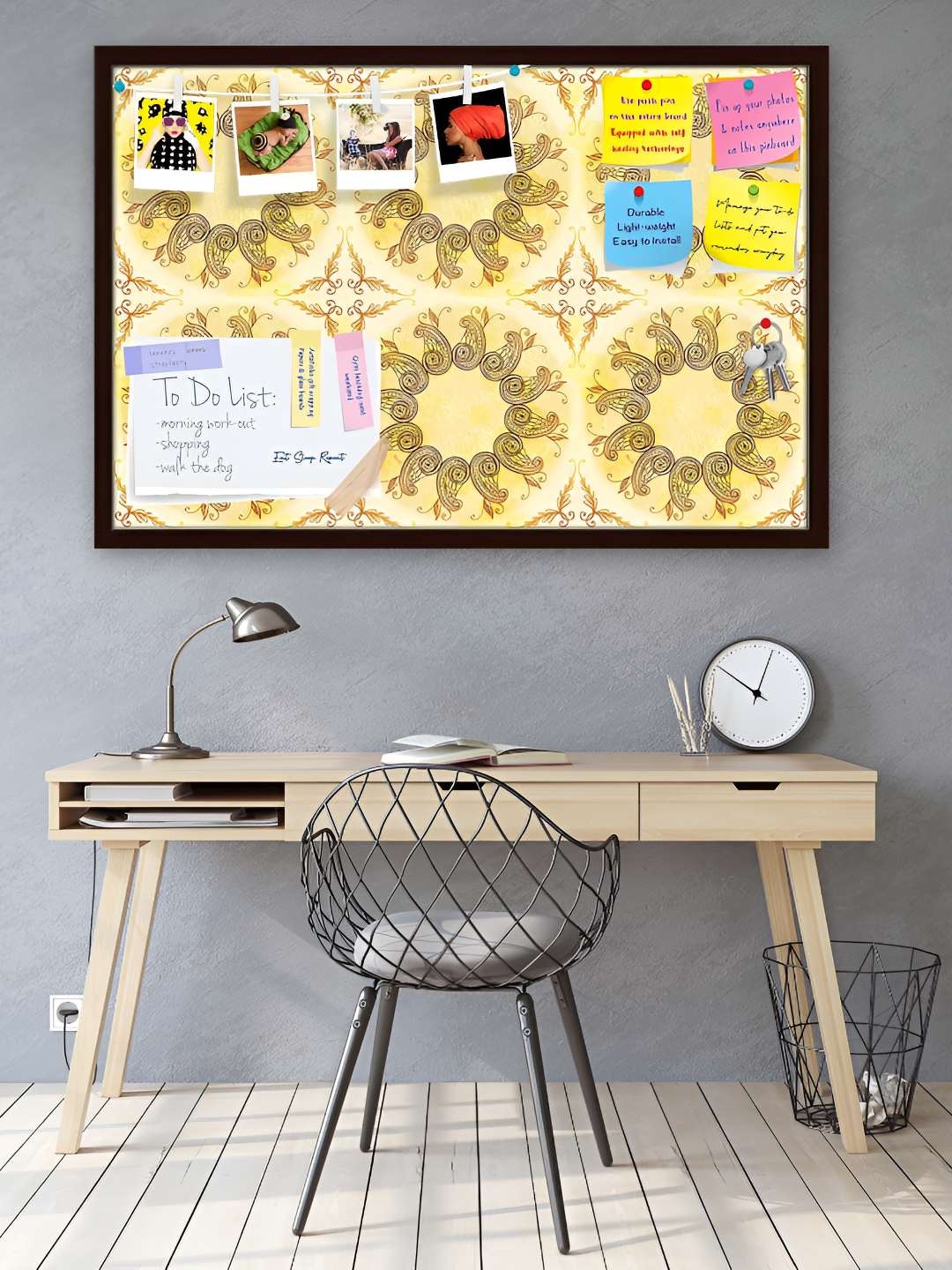 

ArtzFolio Wooden Notice Board, Multi