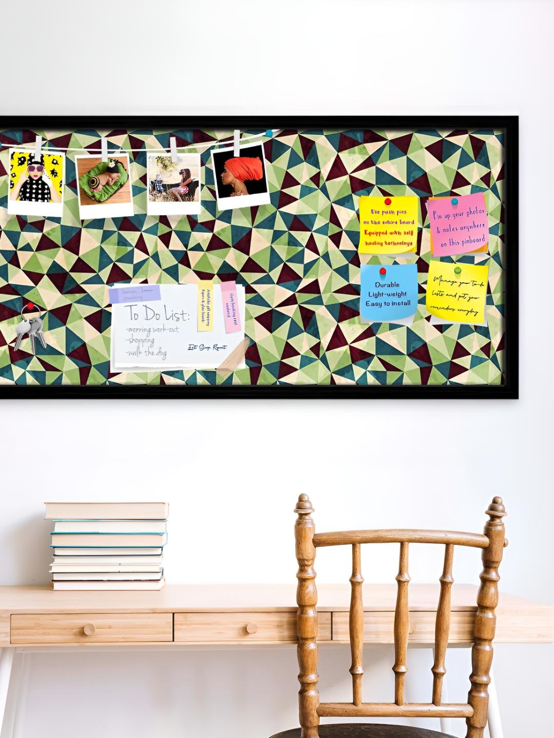 

ArtzFolio Wooden Notice Pin Board, Multi