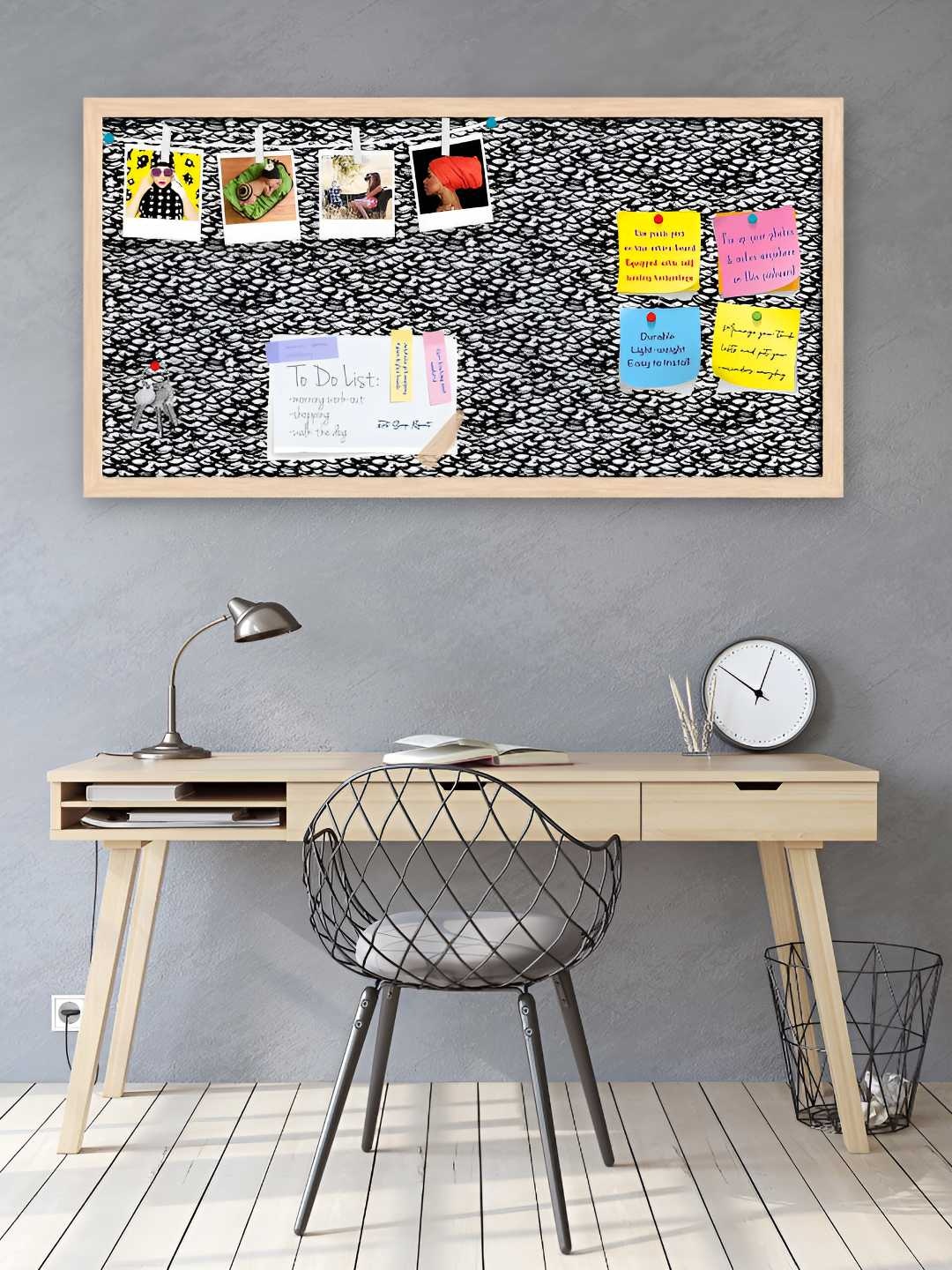 

ArtzFolio Wooden Notice Pin Board, Multi