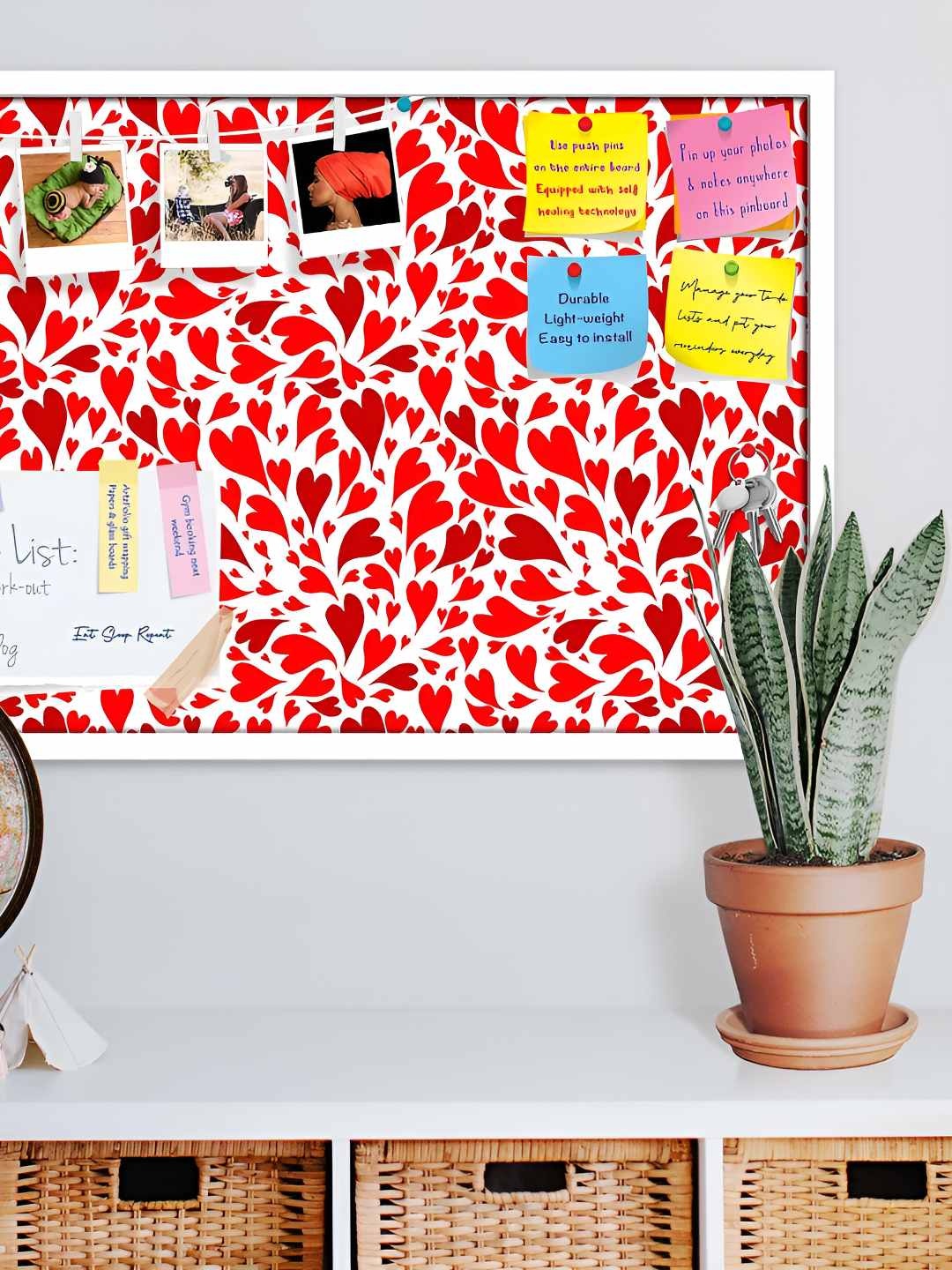 

ArtzFolio Wooden Notice Pin Board, Multi