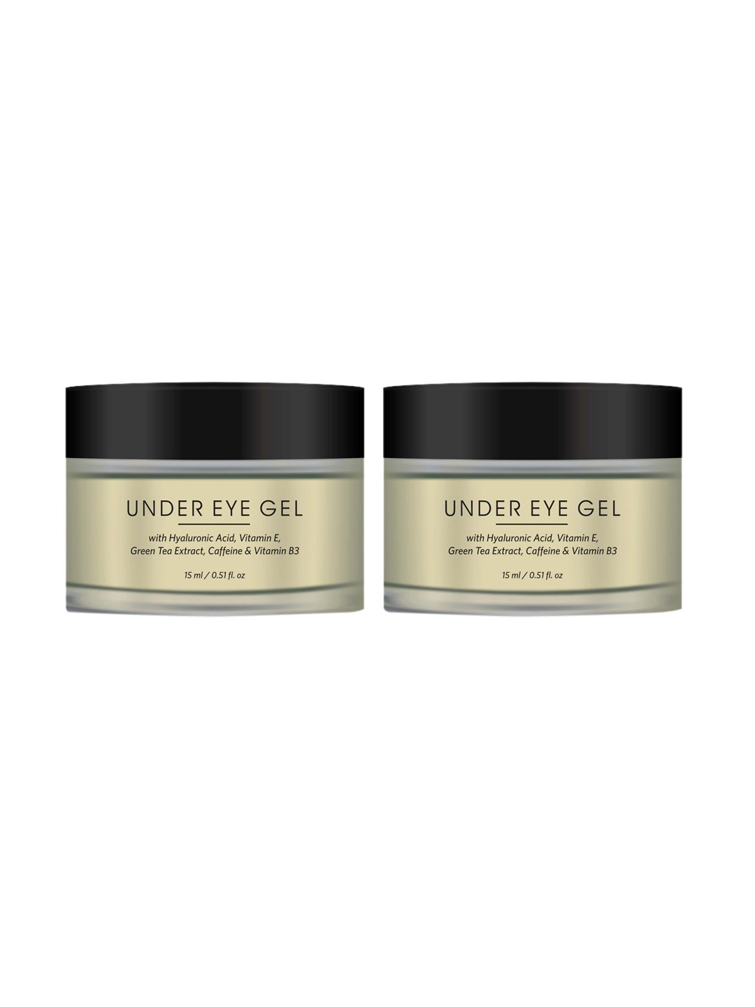 

L'AVENOUR Set Of 2 Under Eye Gel With Hyaluronic Acid & Green Tea Extract - 15 ml Each, Transparent