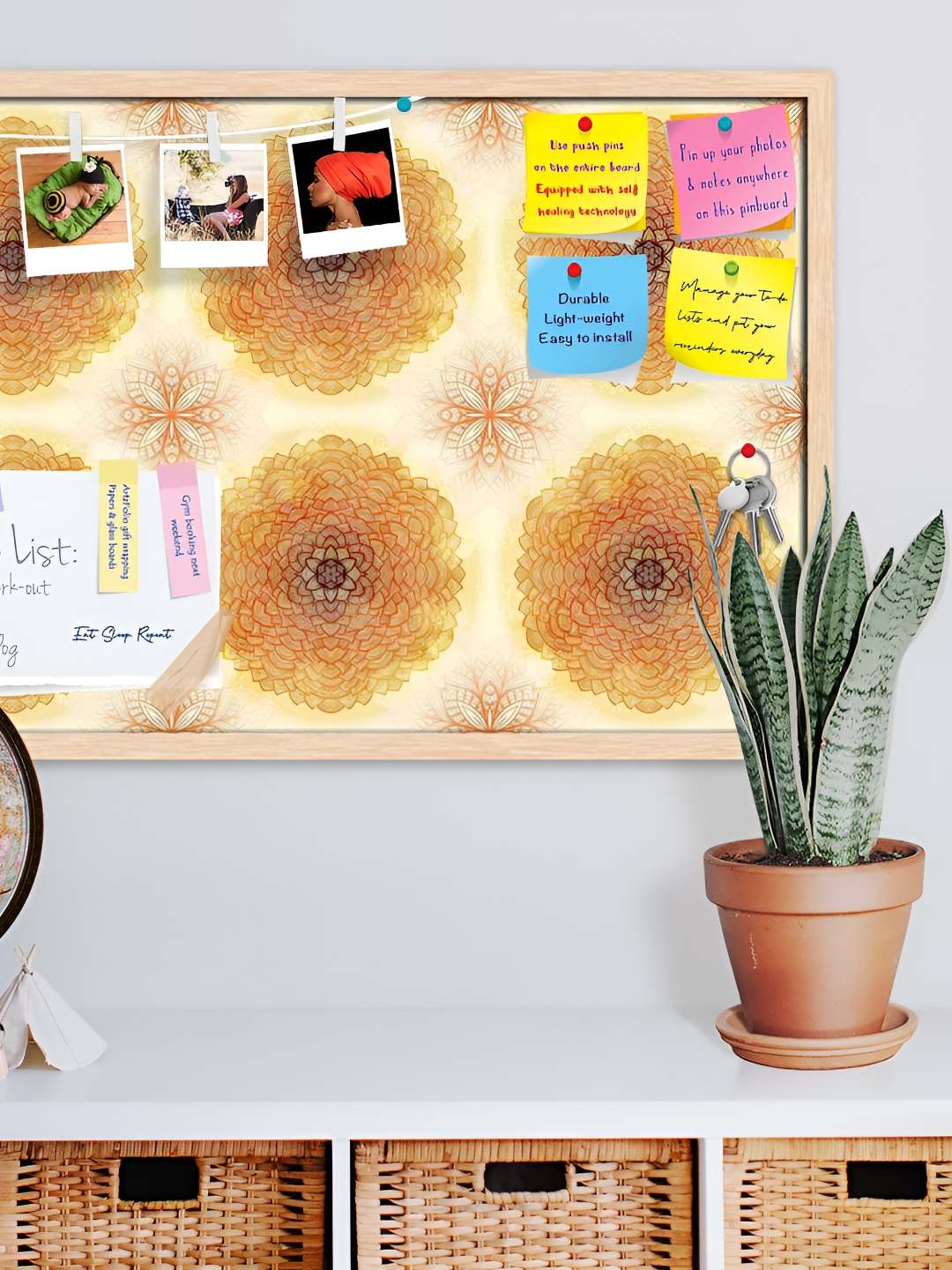 

ArtzFolio Wooden Notice Board, Multi