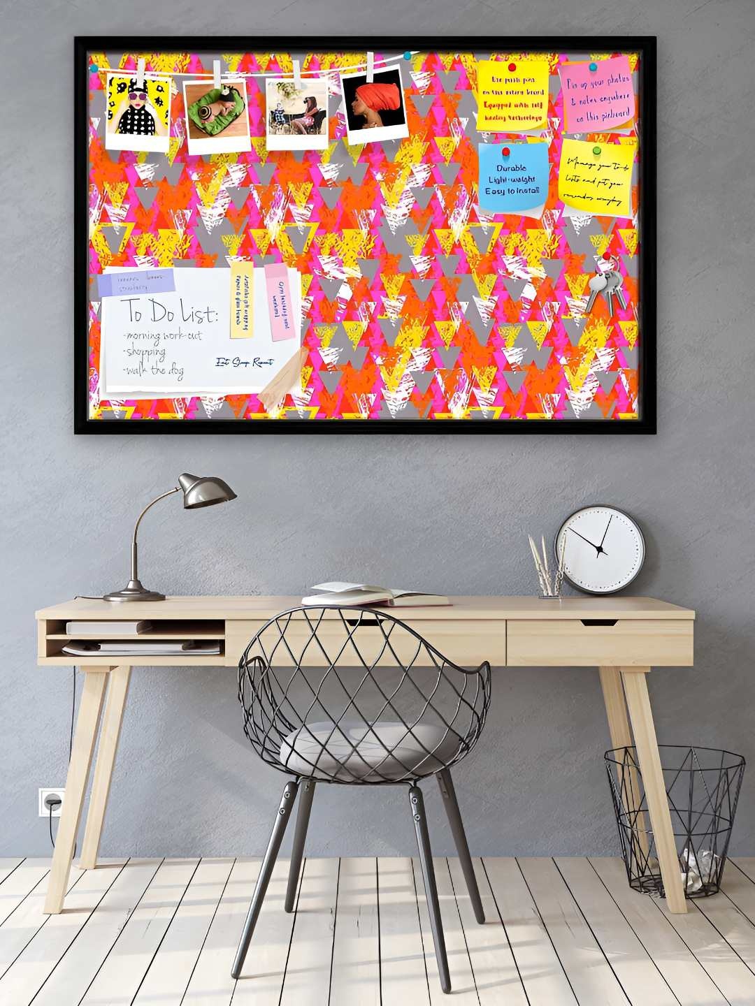 

ArtzFolio Wooden Notice Board, Multi