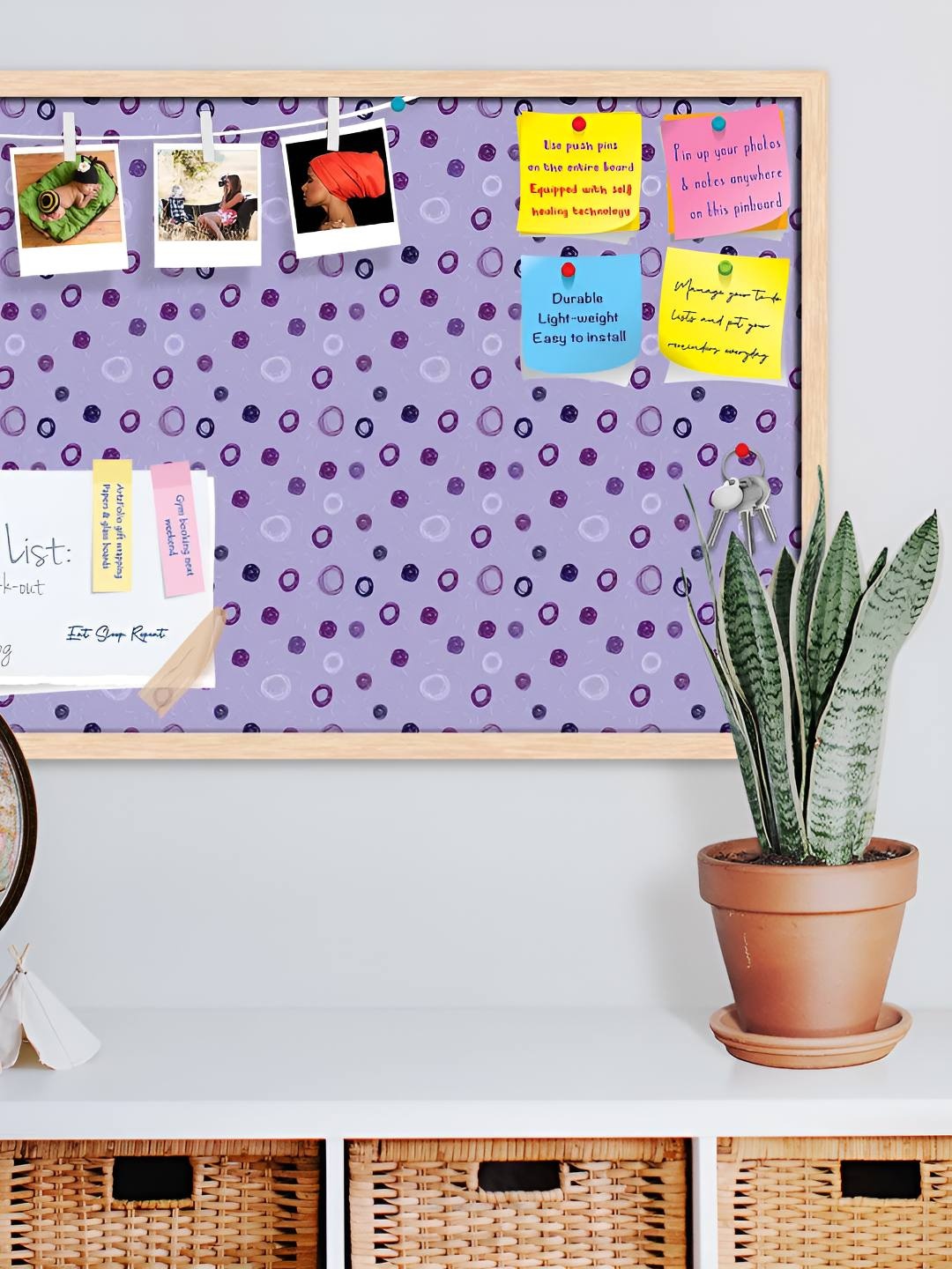 

ArtzFolio Wooden Notice Board, Multi