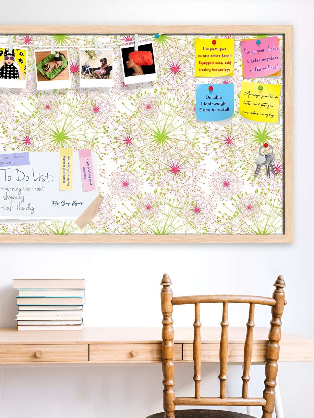 

ArtzFolio Wooden Notice Pin Board, Multi