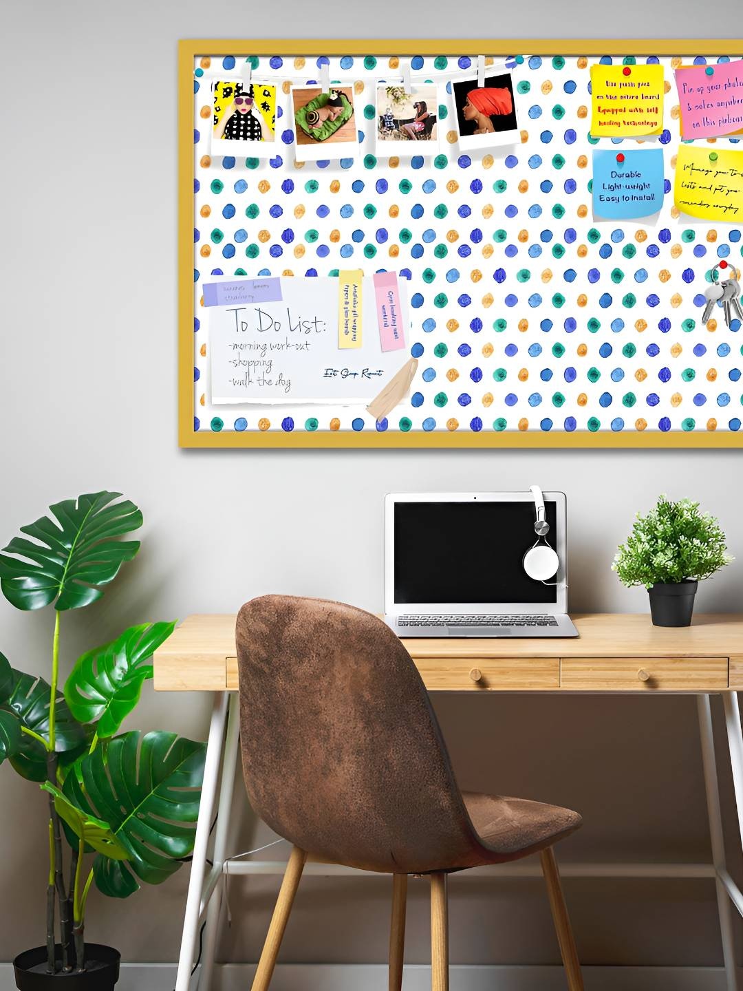 

ArtzFolio Wooden Notice Board, Multi