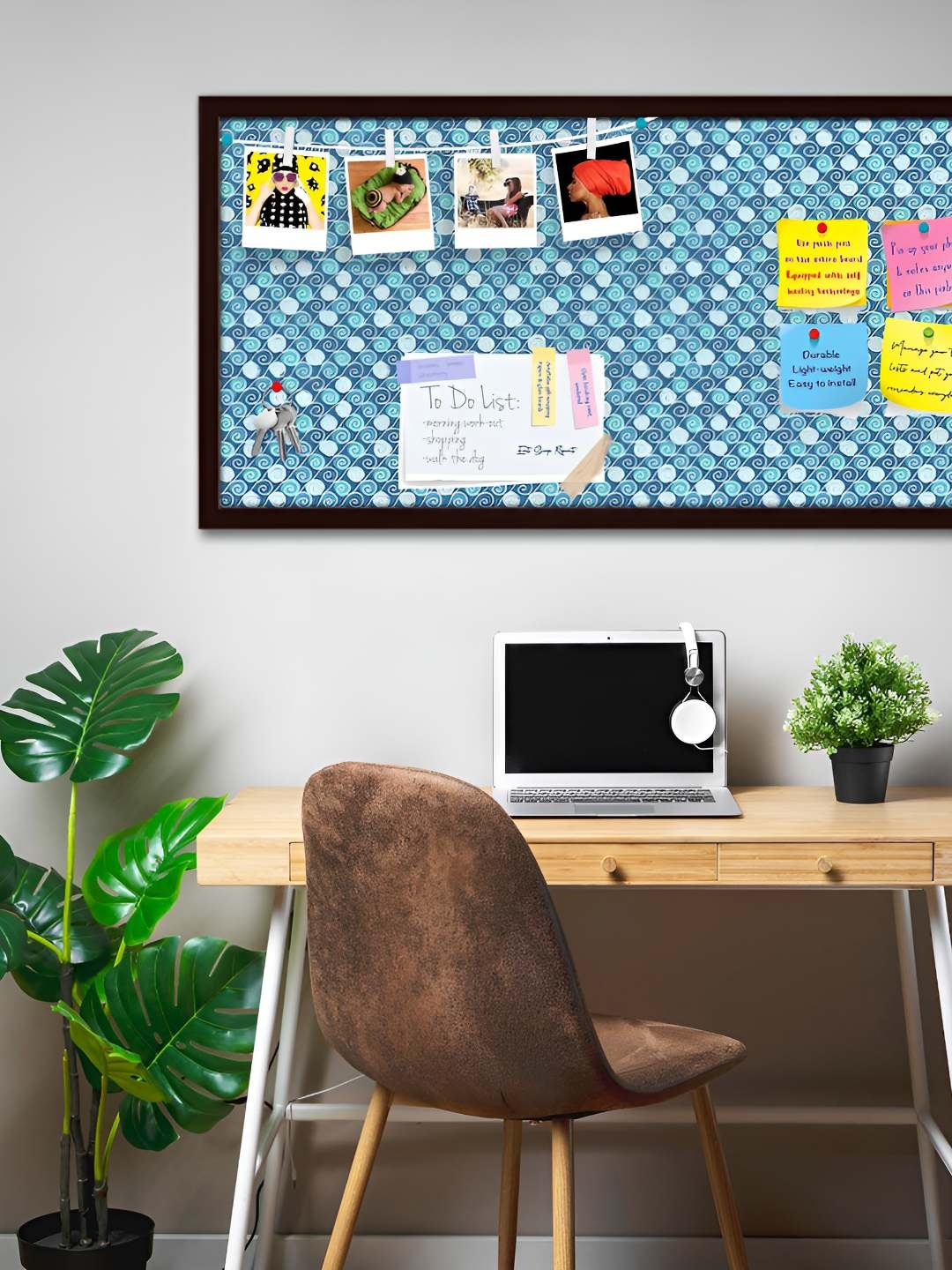 

ArtzFolio Wooden Notice Pin Board, Multi