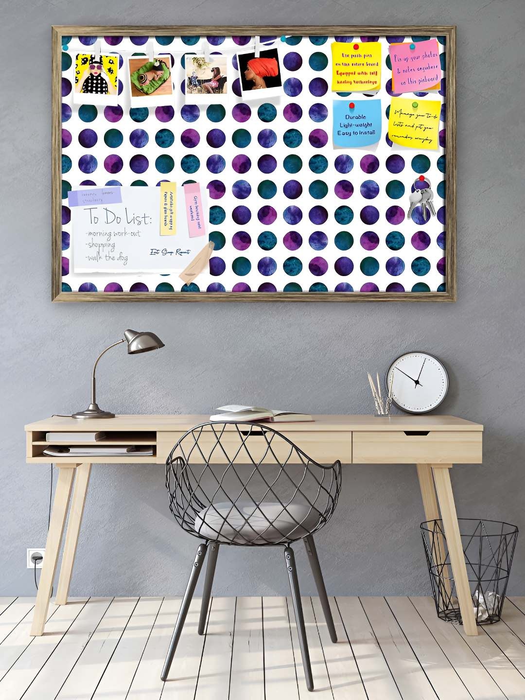 

ArtzFolio Wooden Notice Board, Multi