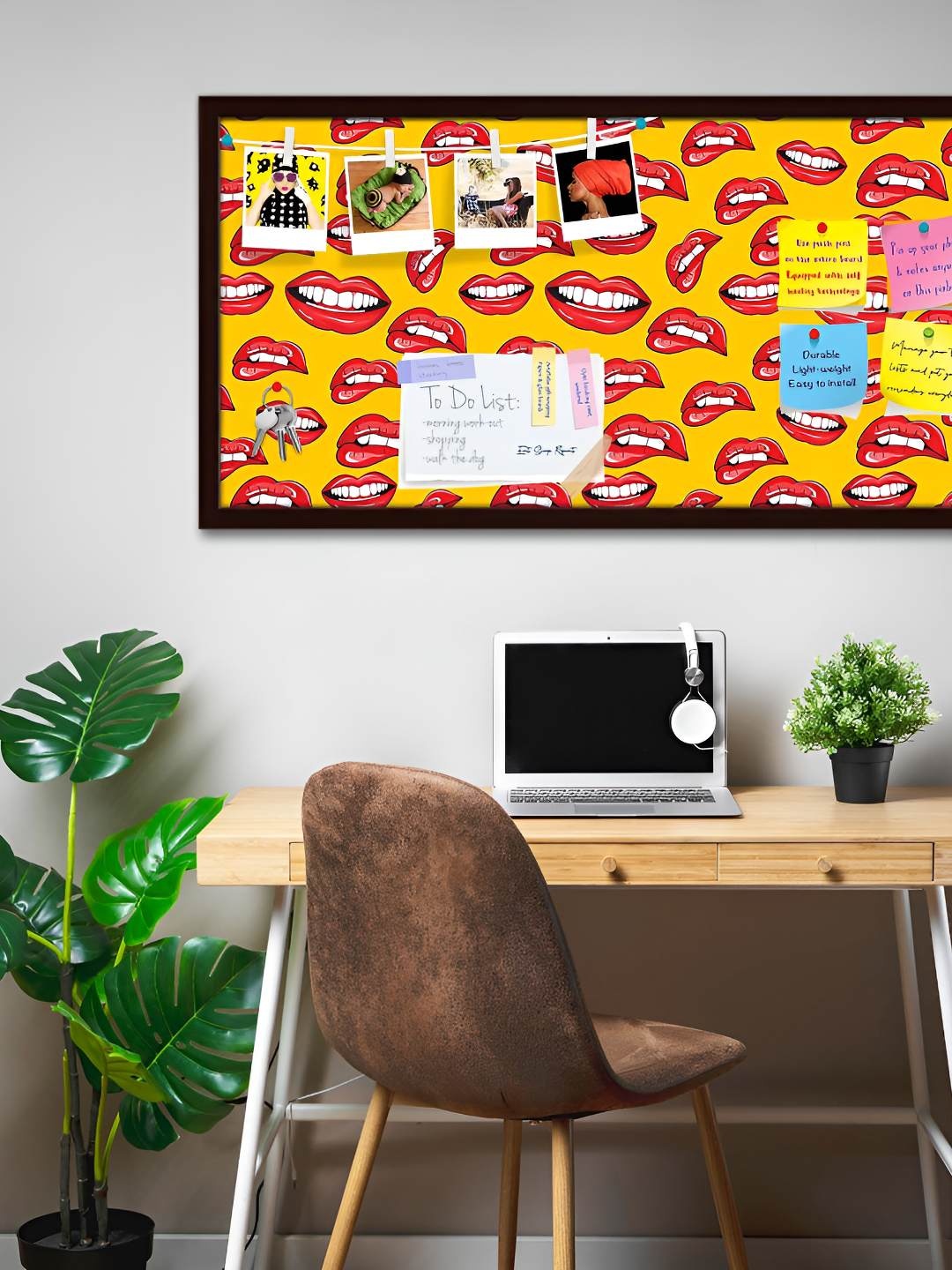

ArtzFolio Wooden Notice Pin Board, Multi