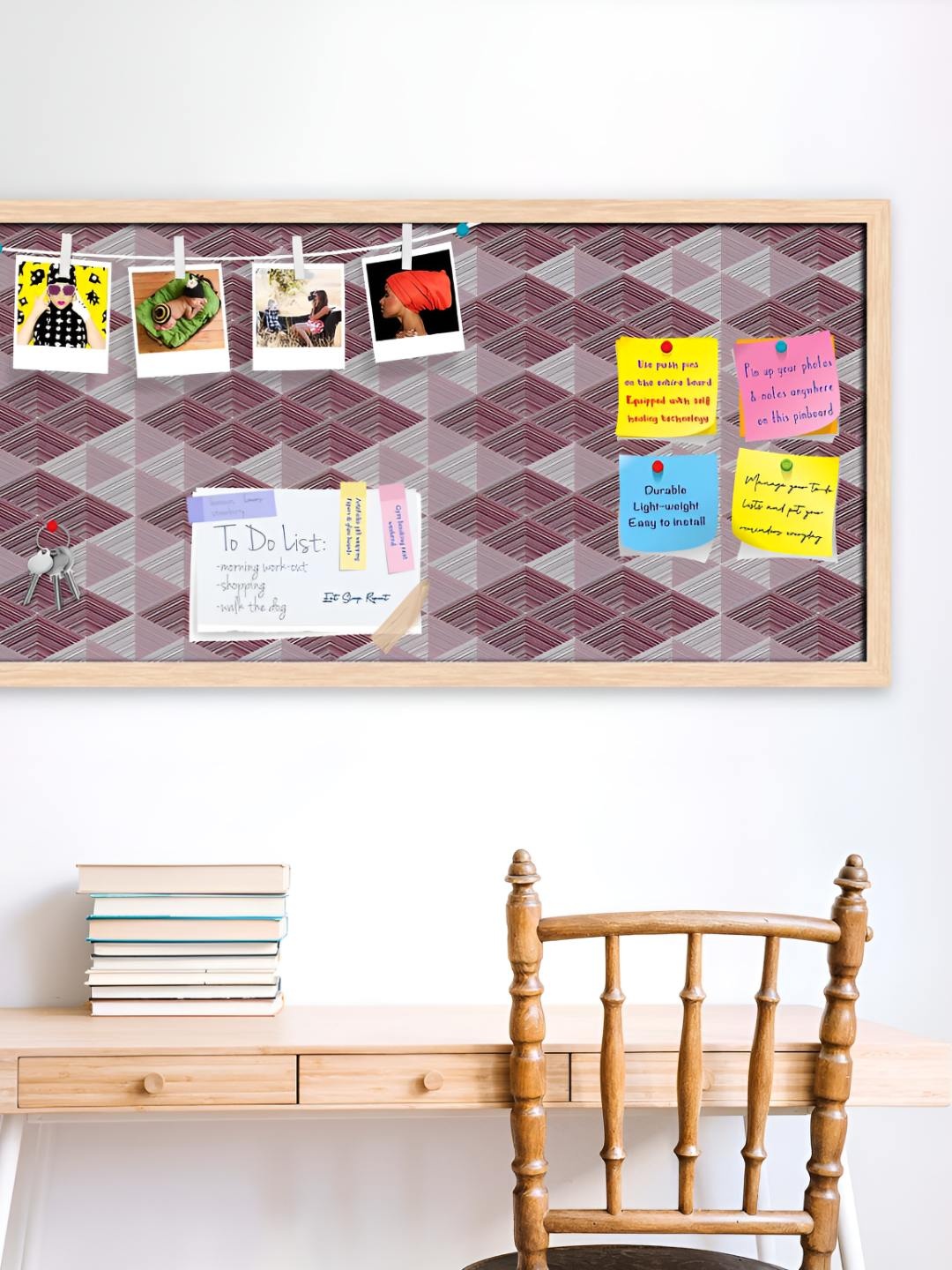 

ArtzFolio Wooden Notice Pin Board, Multi