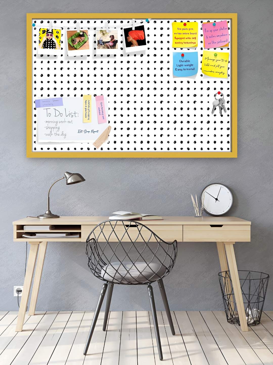 

ArtzFolio Wooden Notice Board, Multi