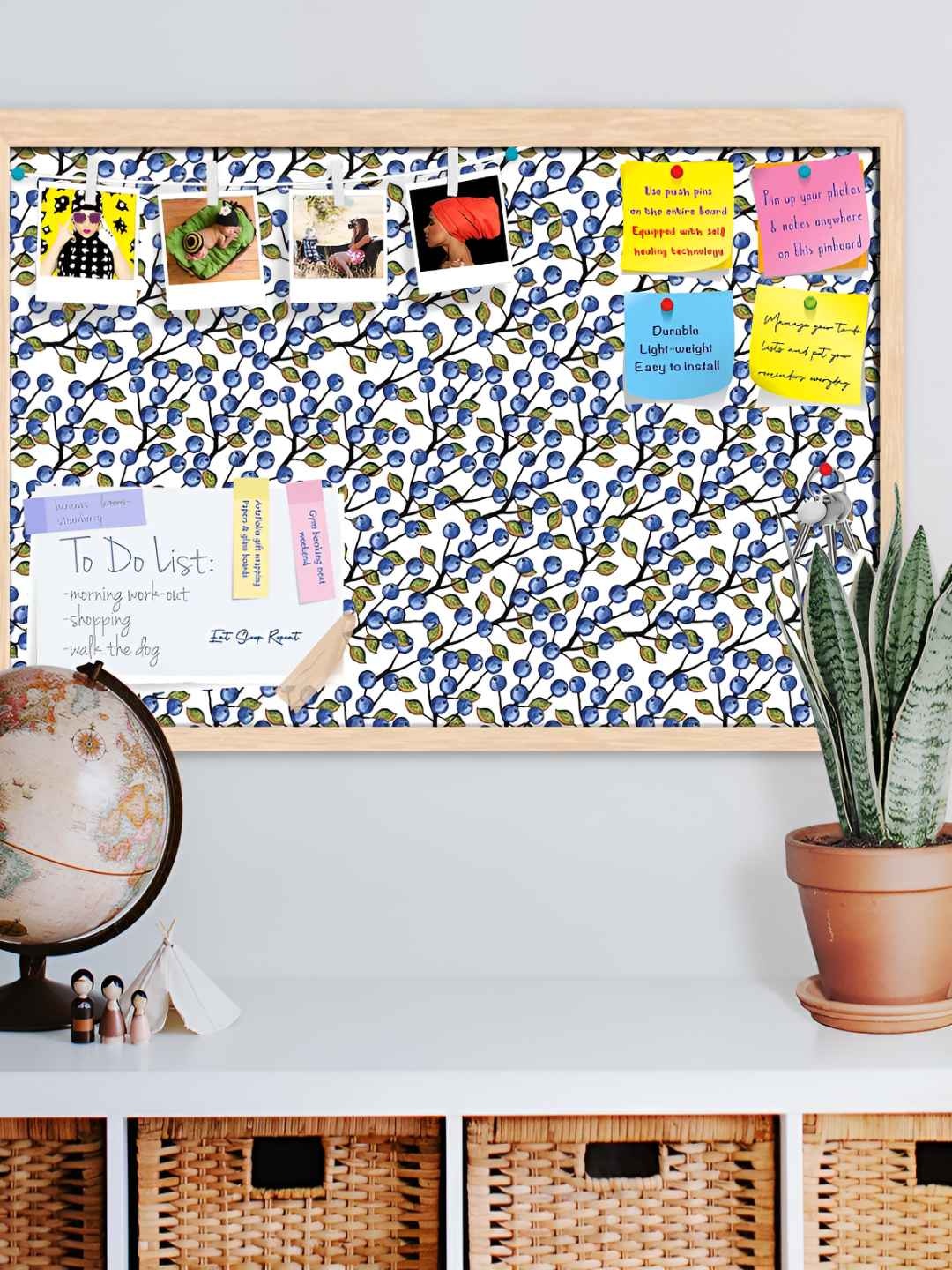

ArtzFolio Wooden Notice Pin Board, Multi