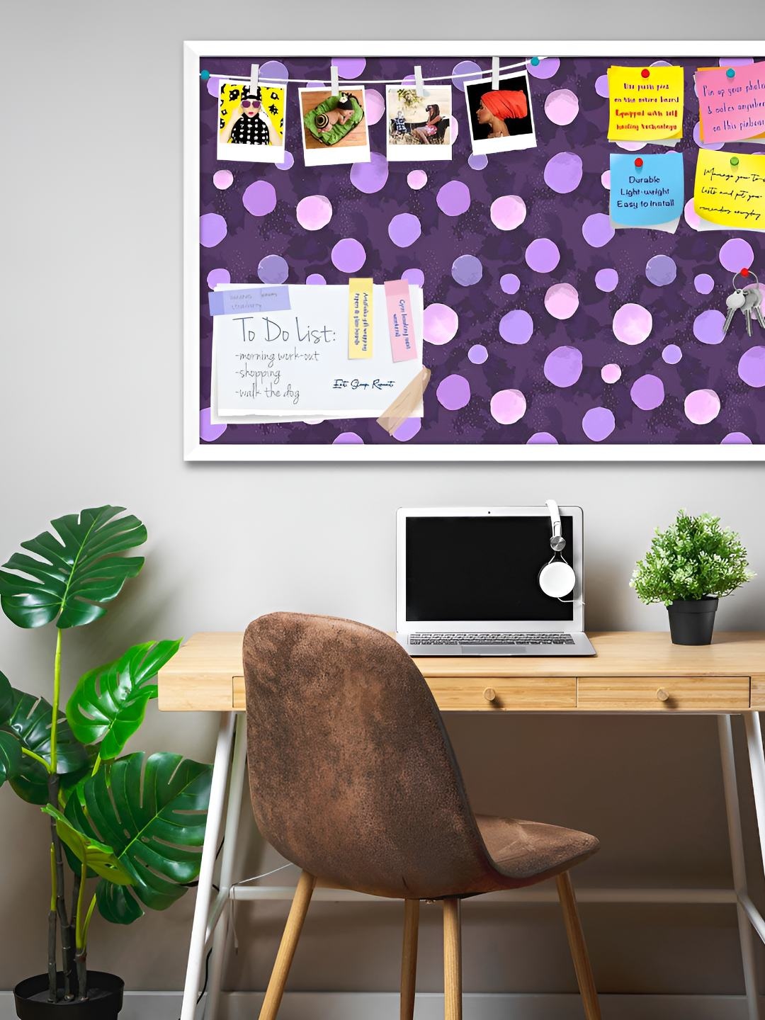 

ArtzFolio Wooden Notice Pin Board, Multi