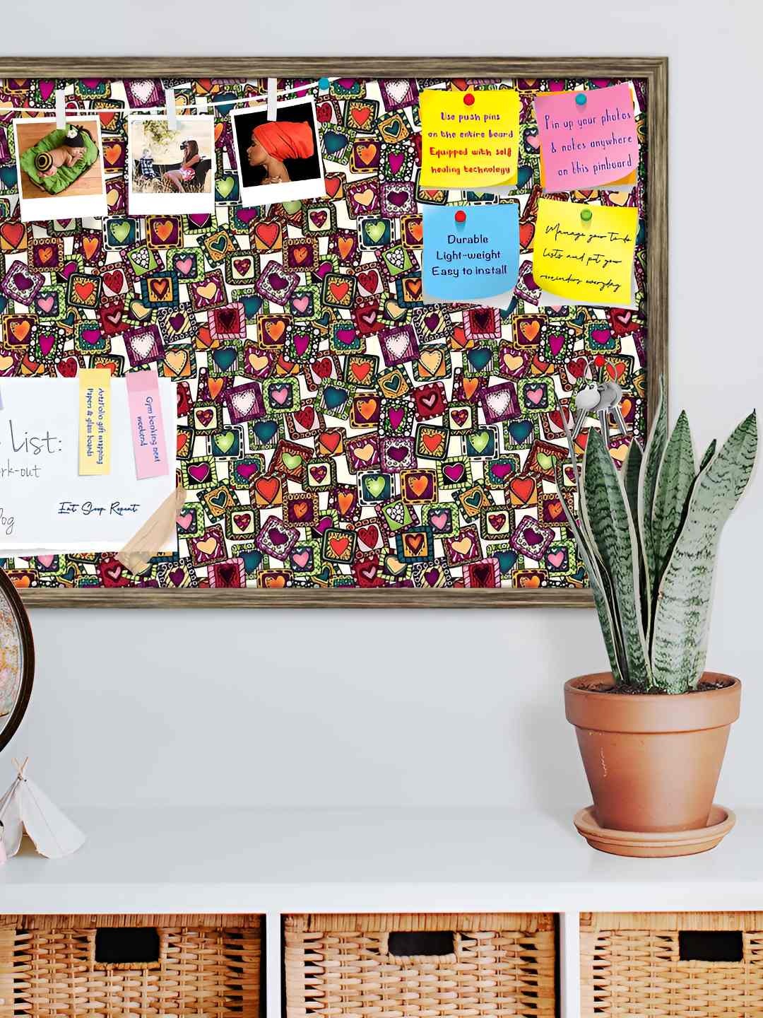 

ArtzFolio Wooden Notice Board, Multi