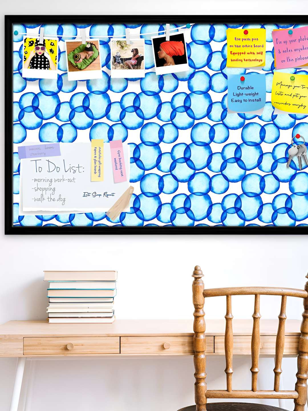 

ArtzFolio Wooden Notice Board, Multi